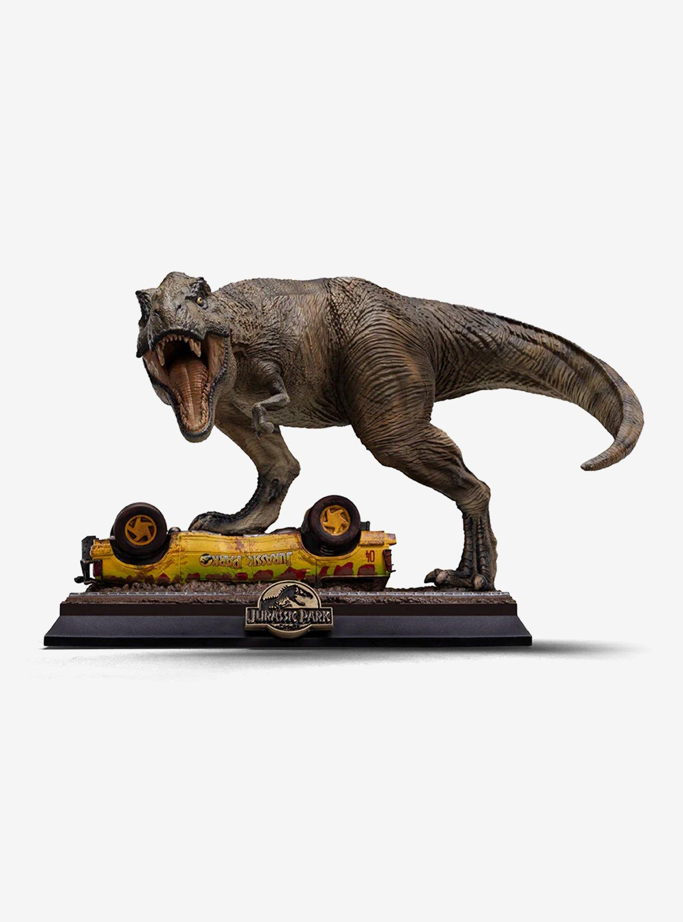 Iron Studios Jurassic Park Icons T-Rex Attack Figure, , hi-res