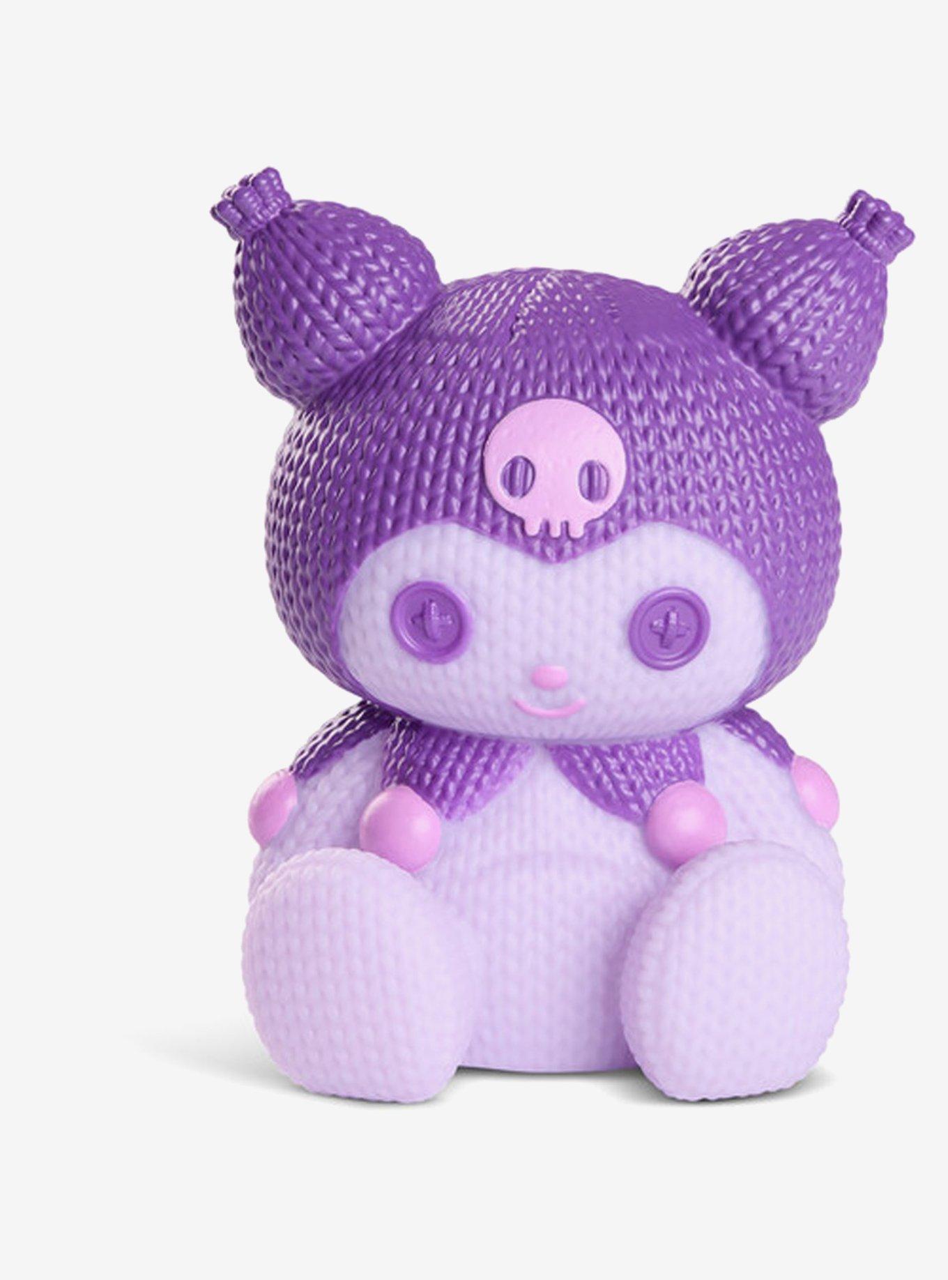 Handmade By Robots Sanrio Knit Series Grape Scented Kuromi Vinyl Figure, , hi-res