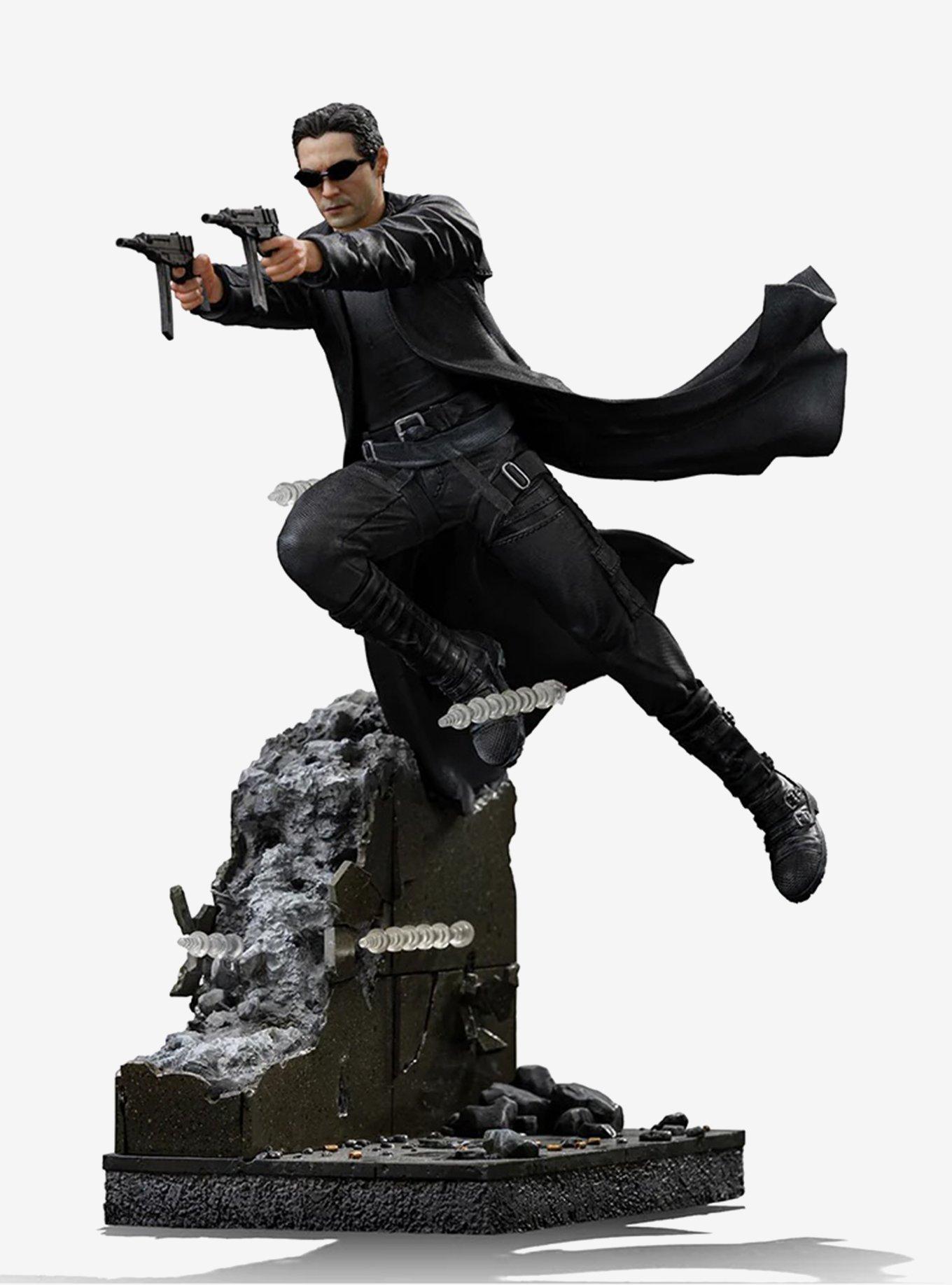 Iron Studios The Matrix Battle Diorama Series Neo Art Scale Figure, , hi-res