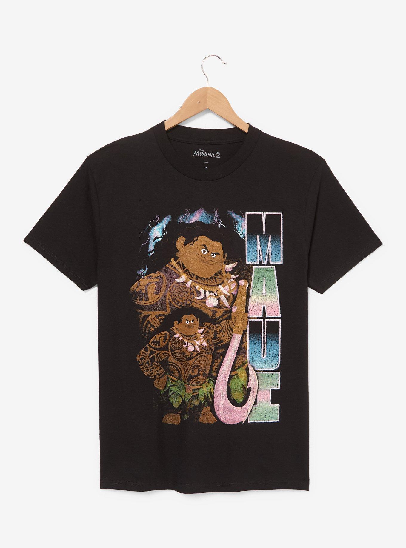 Disney Moana Maui Multi-Portrait T-Shirt - BoxLunch Exclusive, , hi-res