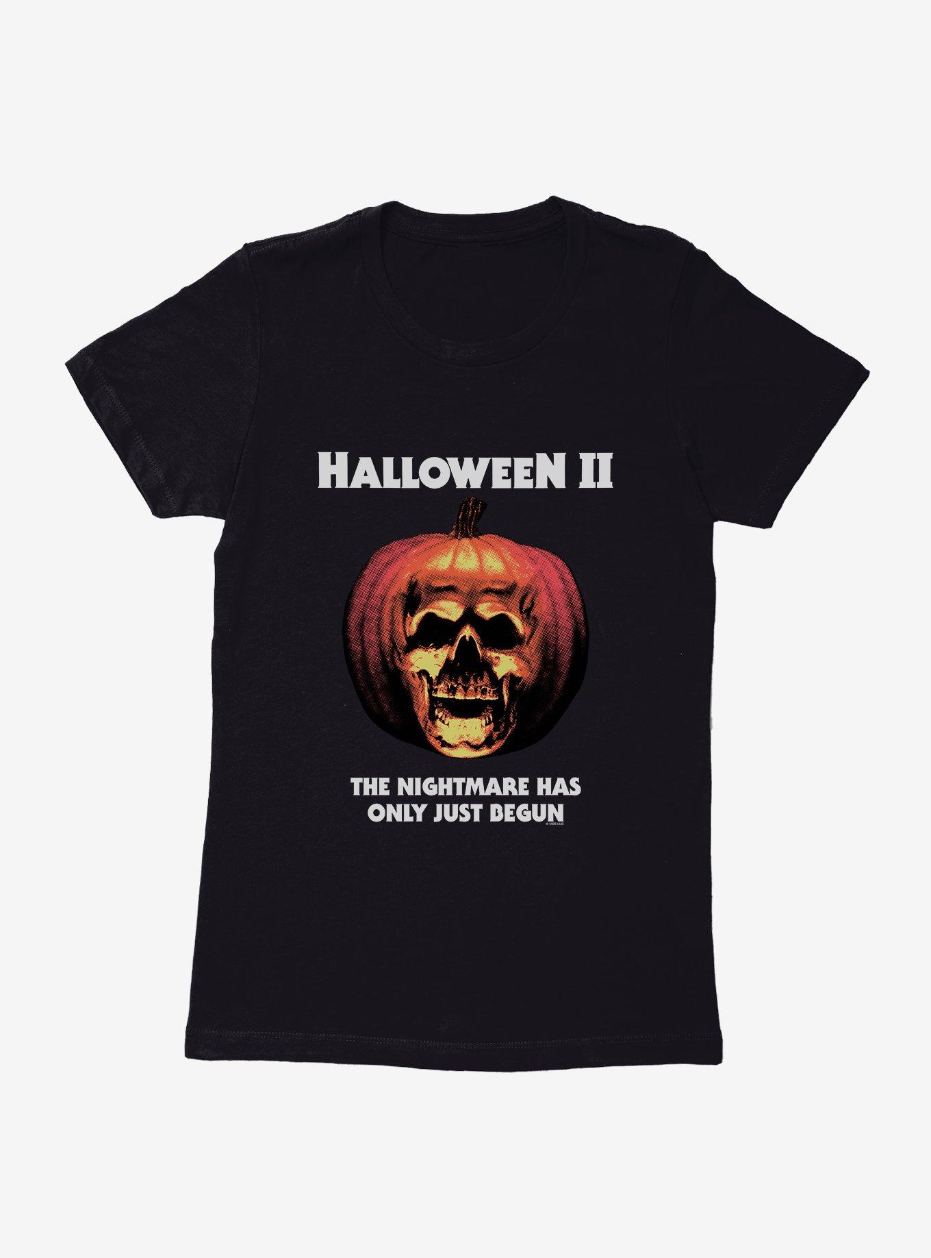 Halloween II The Nightmare Womens T-Shirt, BLACK, hi-res view 1