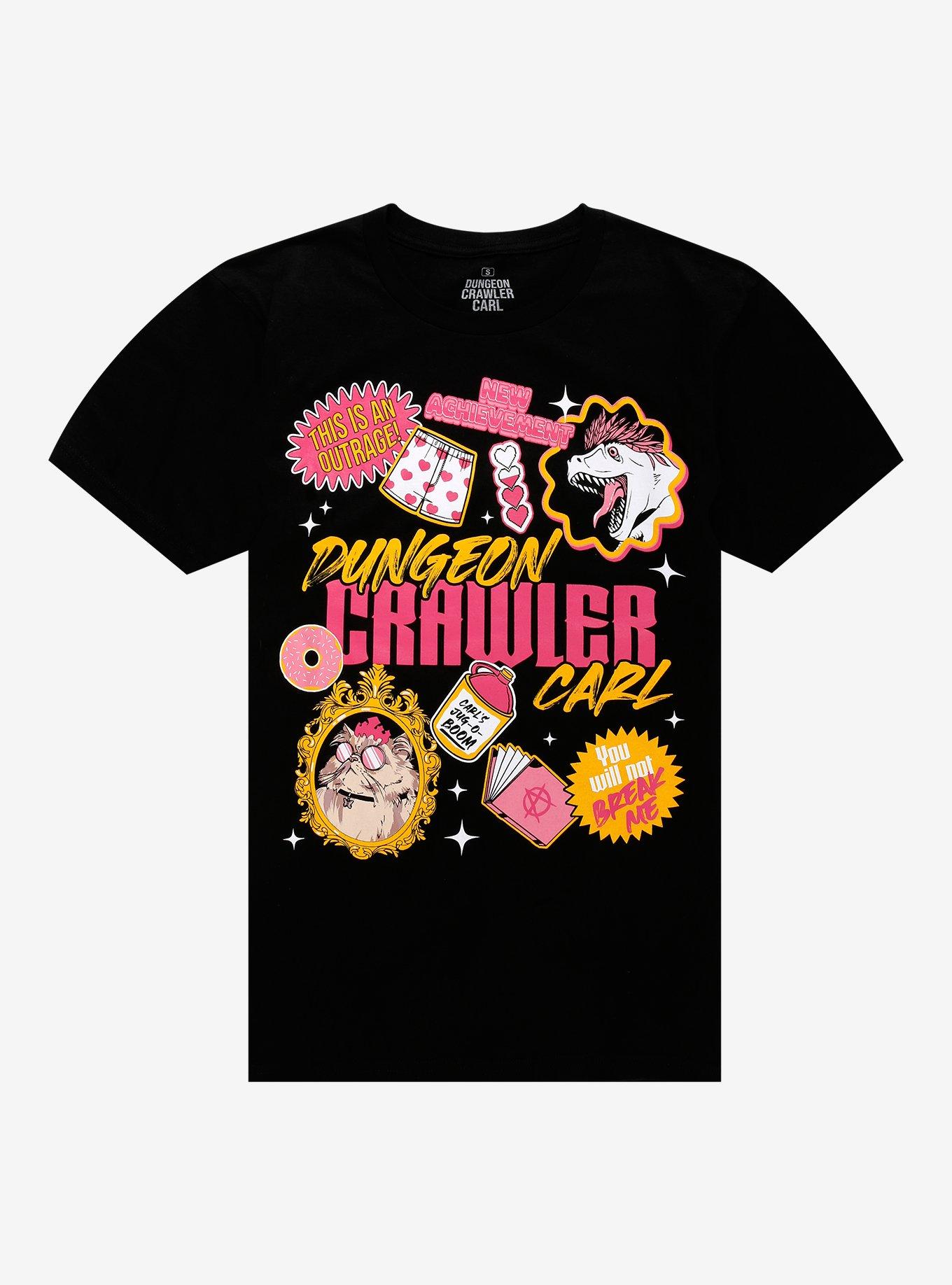Dungeon Crawler Carl Icons T-Shirt, , hi-res