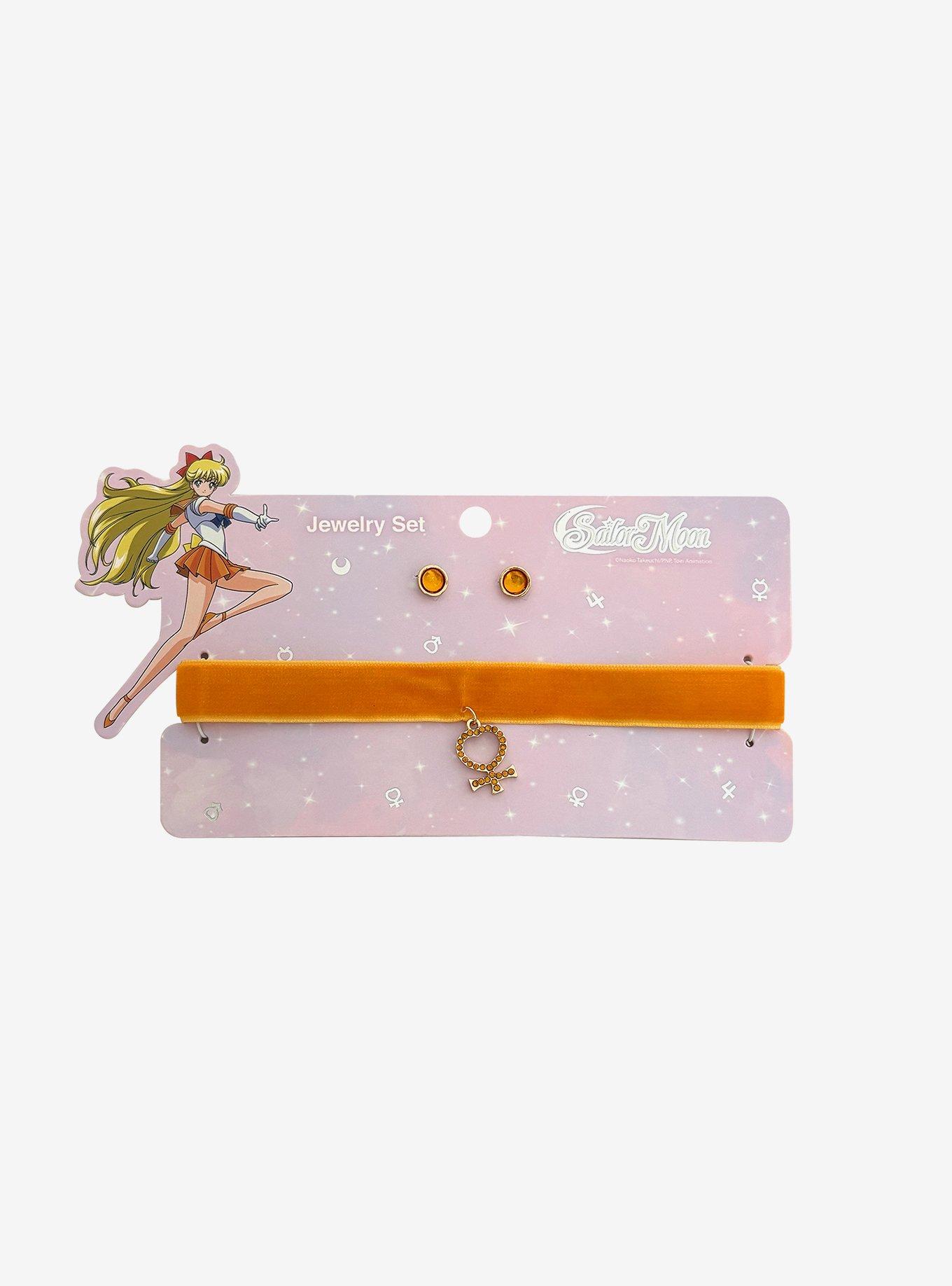 Pretty Guardian Sailor Moon Sailor Venus Jewelry Set, , hi-res