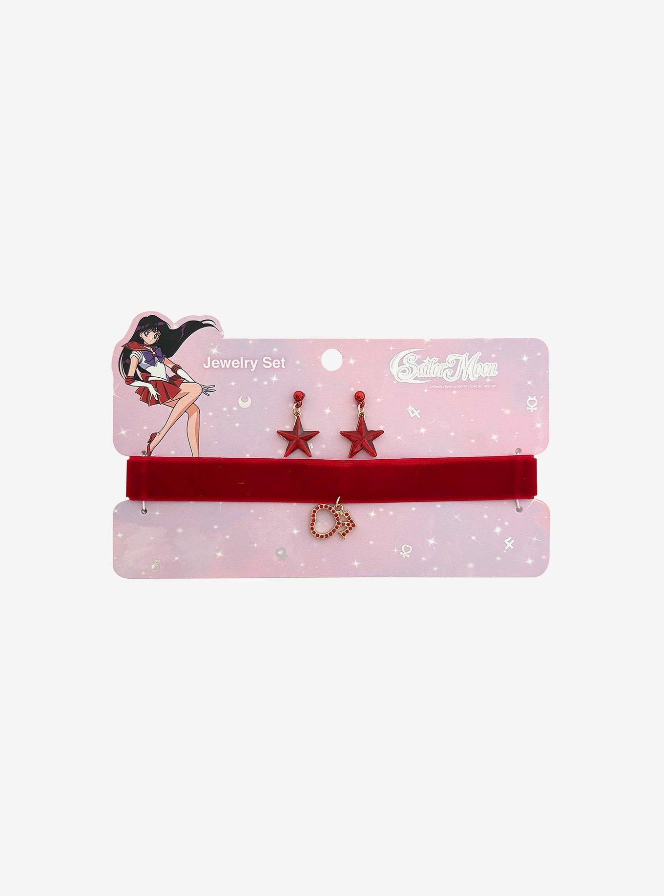 Pretty Guardian Sailor Moon Sailor Mars Jewelry Set, , hi-res
