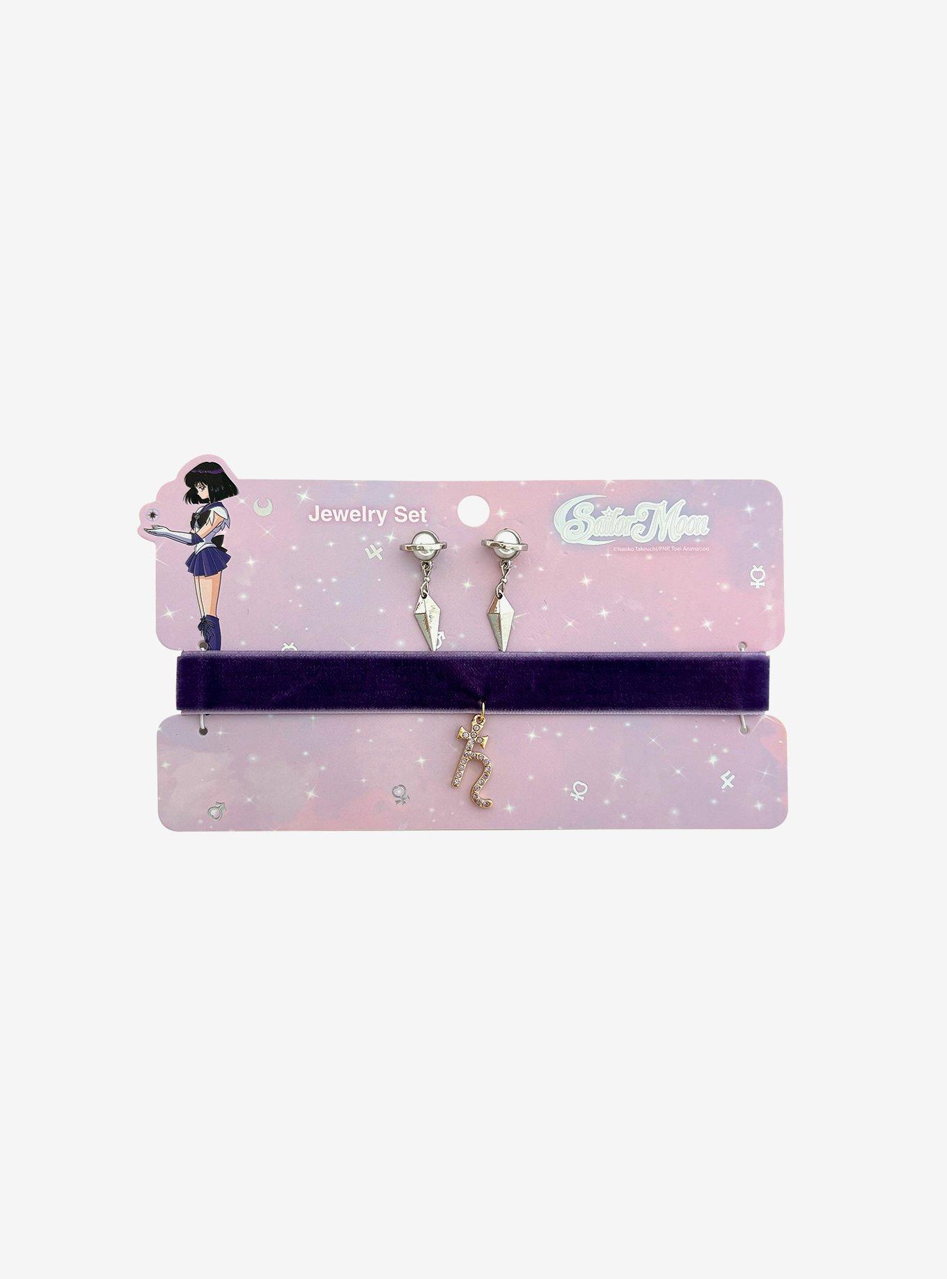 Pretty Guardian Sailor Moon Sailor Saturn Jewelry Set, , hi-res