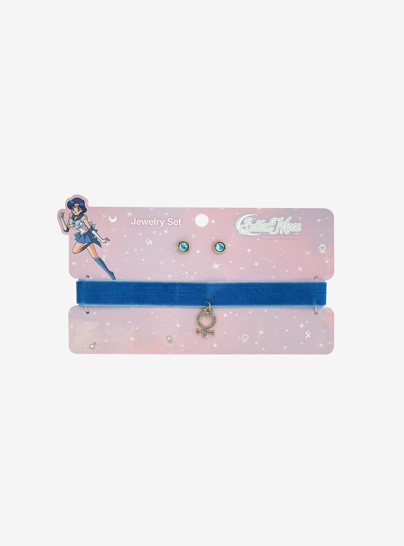 Pretty Guardian Sailor Moon Sailor Mercury Jewelry Set, , hi-res