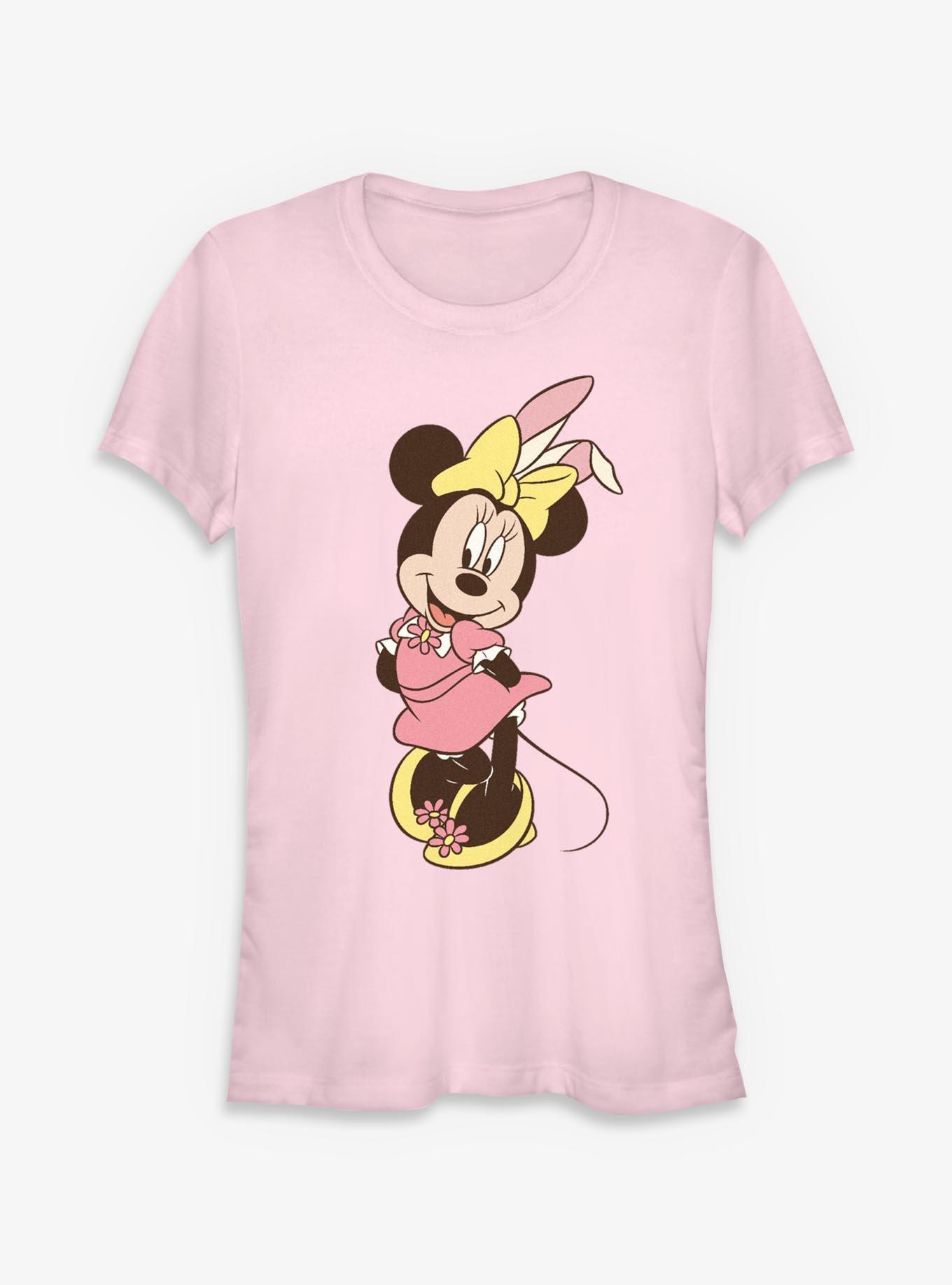 Disney Minnie Mouse Bunny Easter Ears Girls T-Shirt, , hi-res