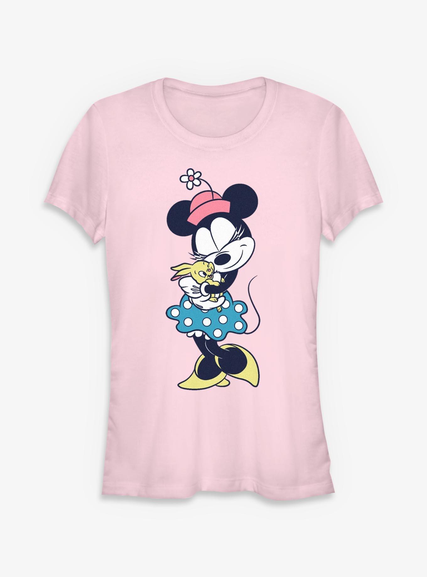 Disney Minnie Mouse And Bunny Girls T-Shirt, , hi-res