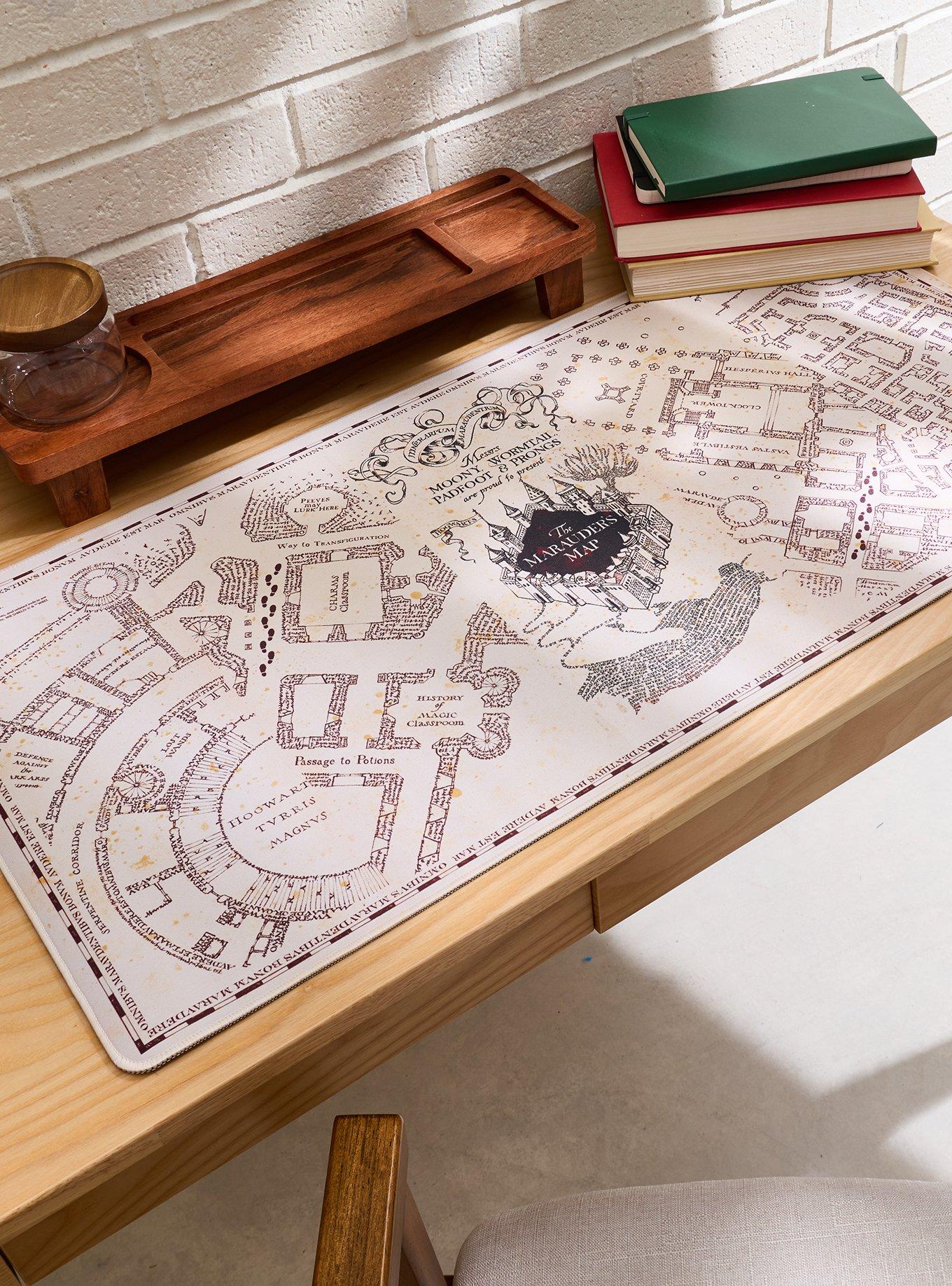 Harry Potter The Marauder's Map Desk Mat - BoxLunch Exclusive, , hi-res