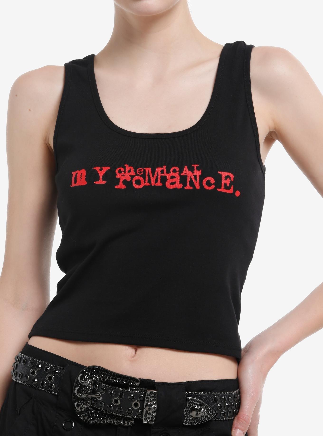 My Chemical Romance Logo Girls Tank Top, , hi-res