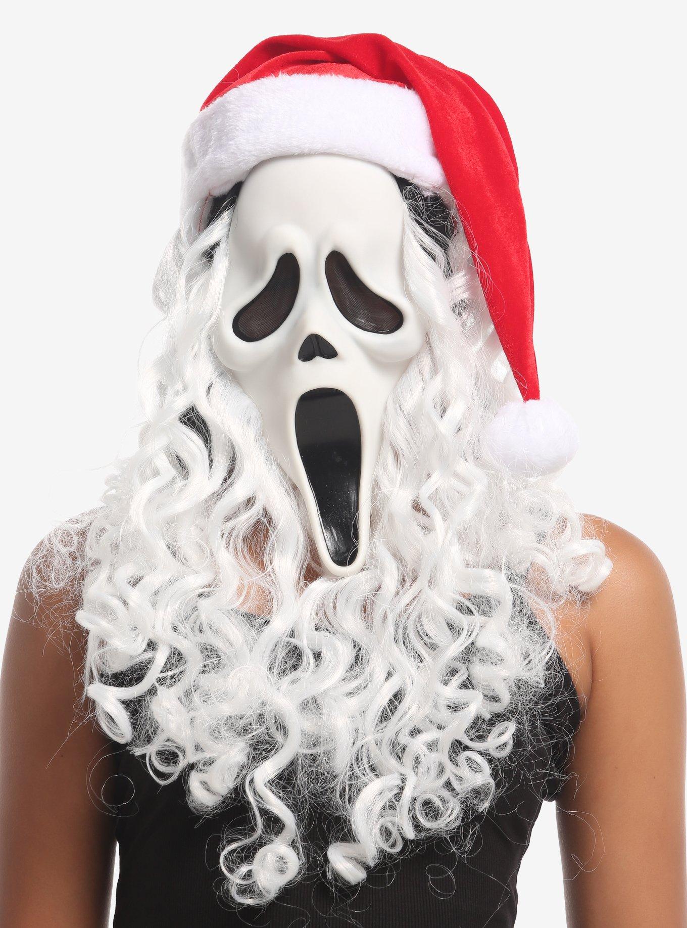 Ghost Face Santa Mask, , hi-res