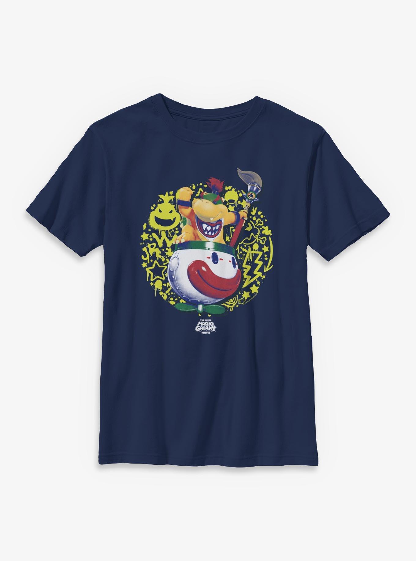 The Super Mario Galaxy Movie Bowser Jr. Icons Youth T-Shirt, , hi-res