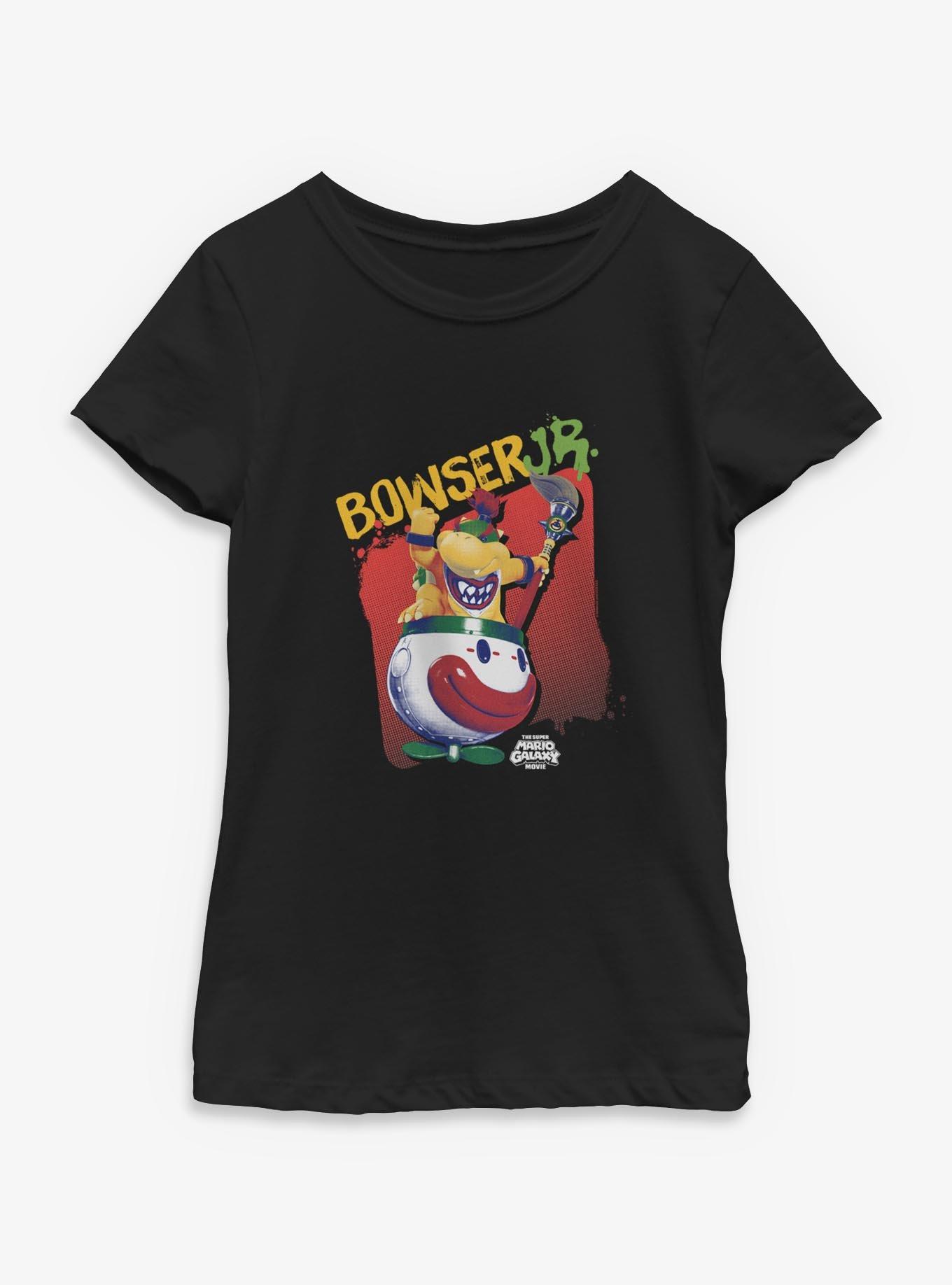 The Super Mario Galaxy Movie Bowser Jr. Youth Girls T-Shirt