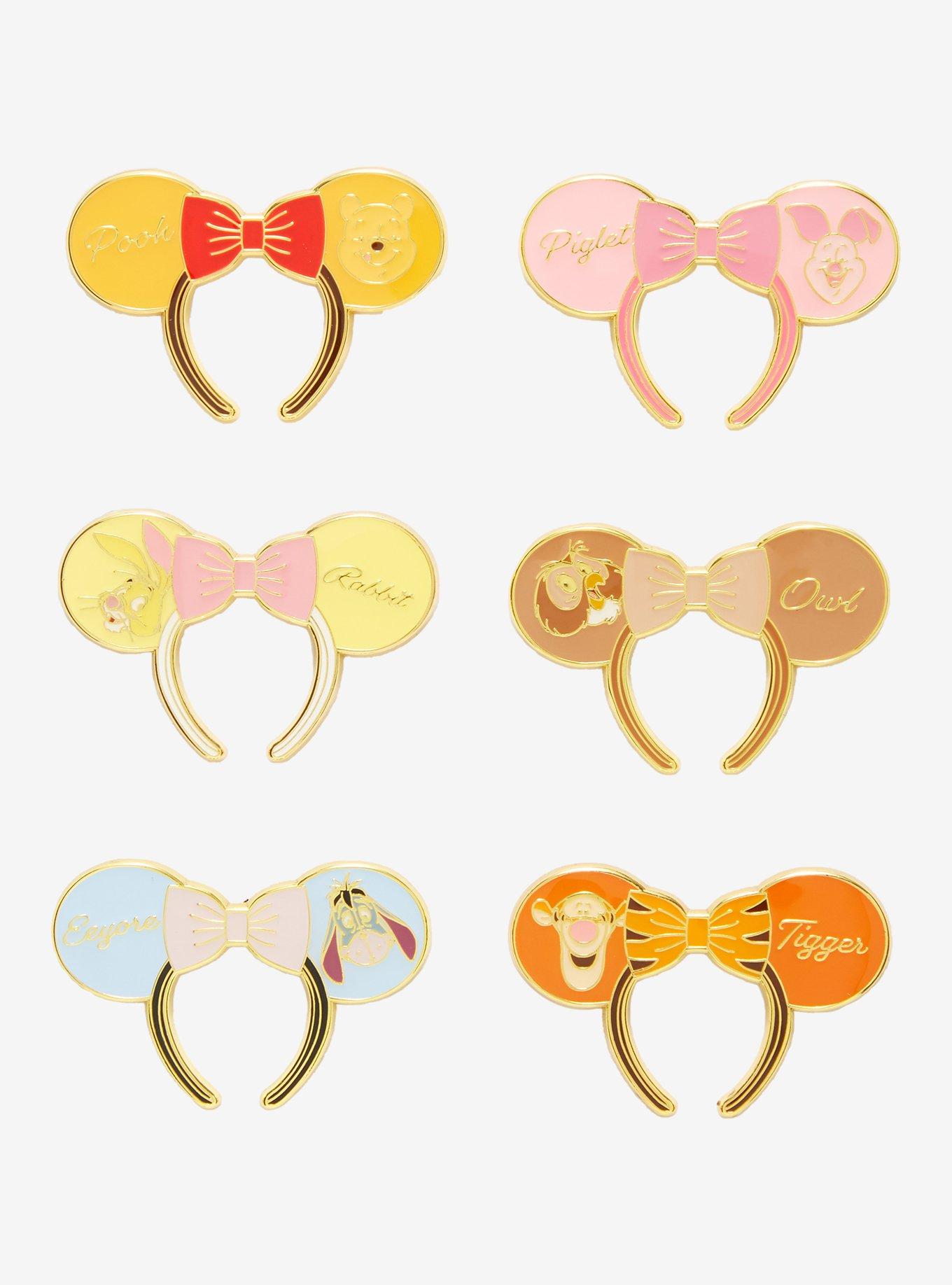 Loungefly Disney Winnie The Pooh Minnie Mouse Ears Blind Box Enamel Pin - BoxLunch Exclusive, , hi-res