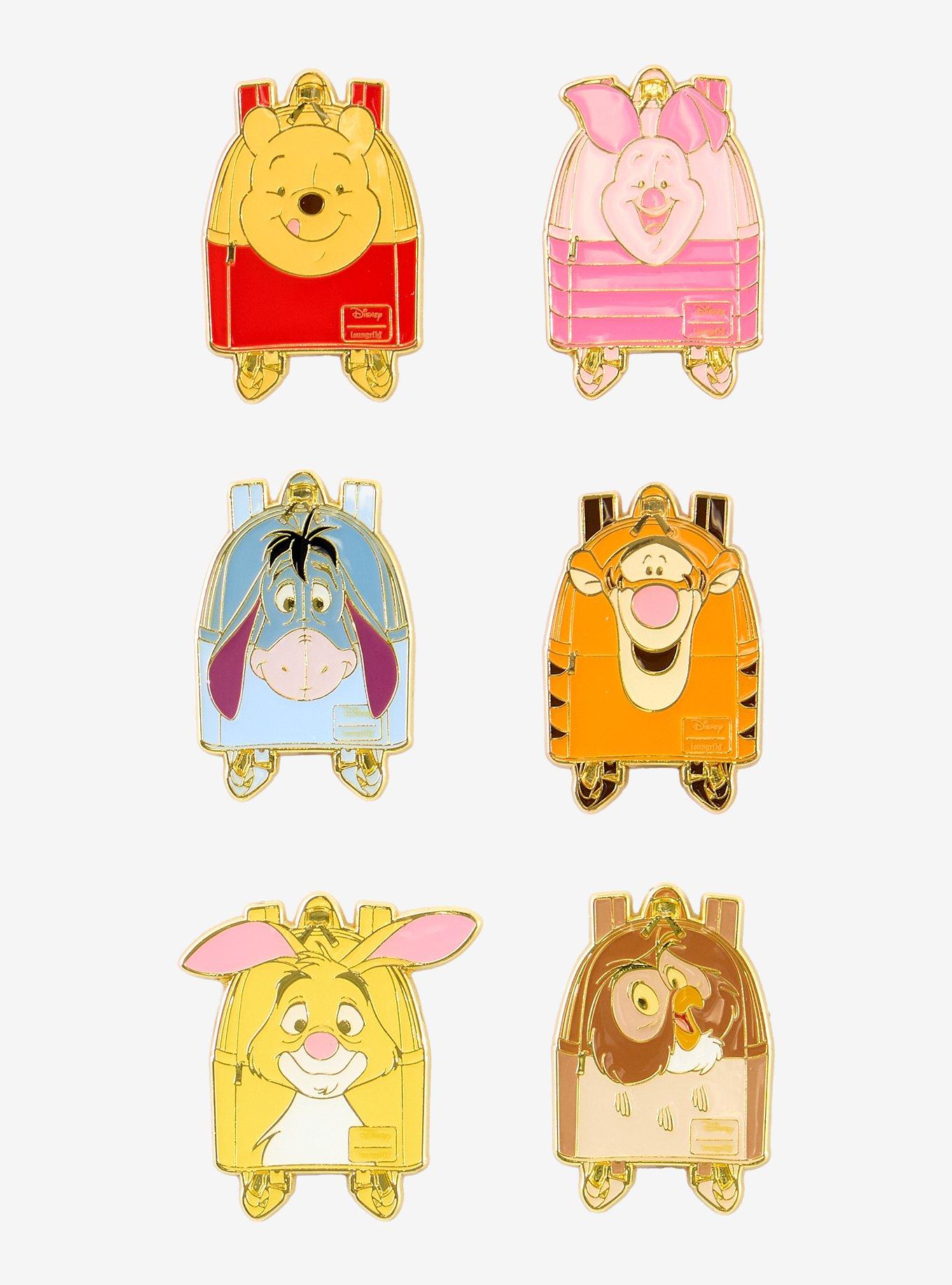 Loungefly Disney Winnie the Pooh Mini Backpack Blind Box Enamel Pin - BoxLunch Exclusive, , hi-res
