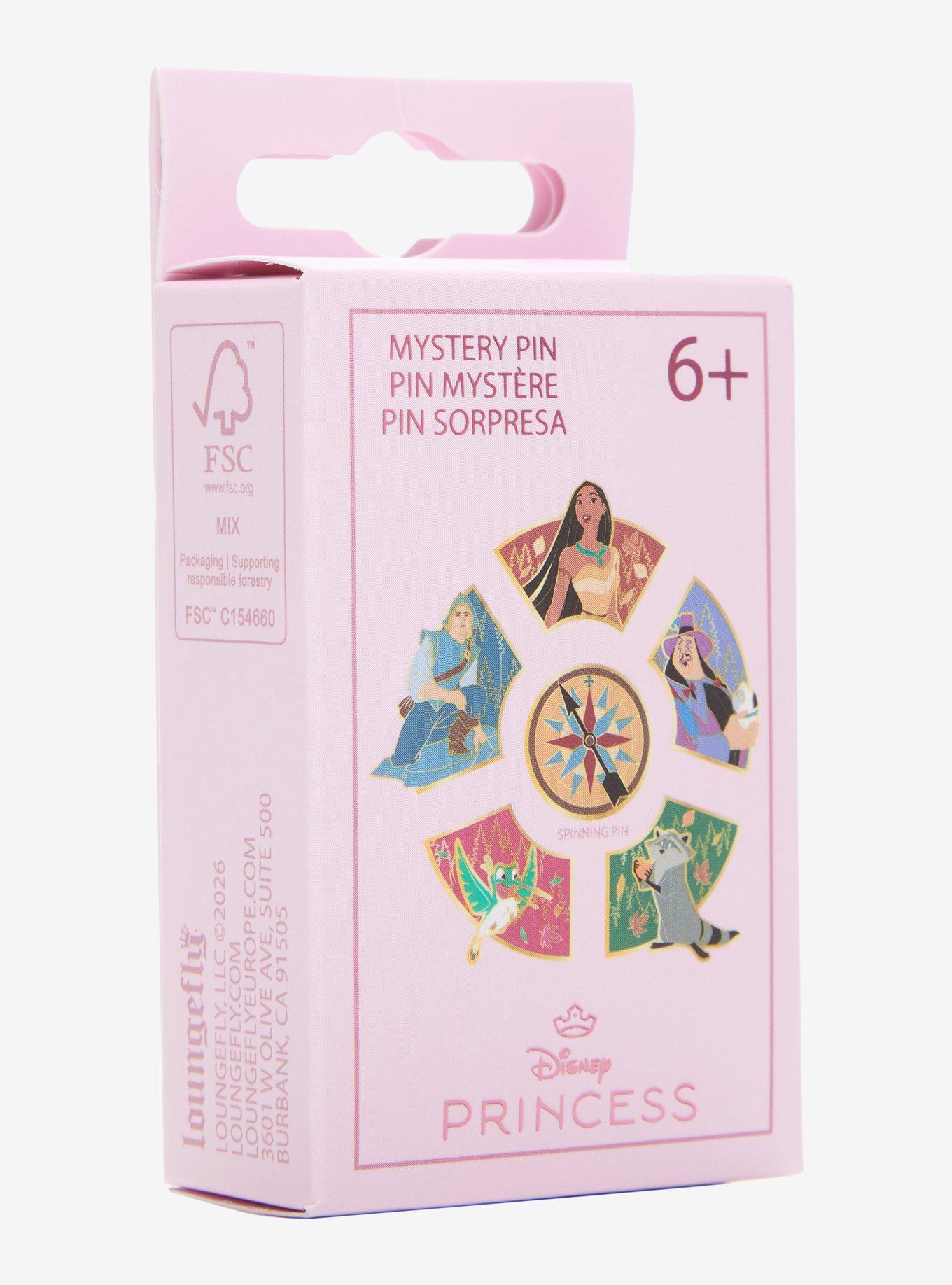 Loungefly Disney Pocahontas Compass Puzzle Blind Box Enamel Pin