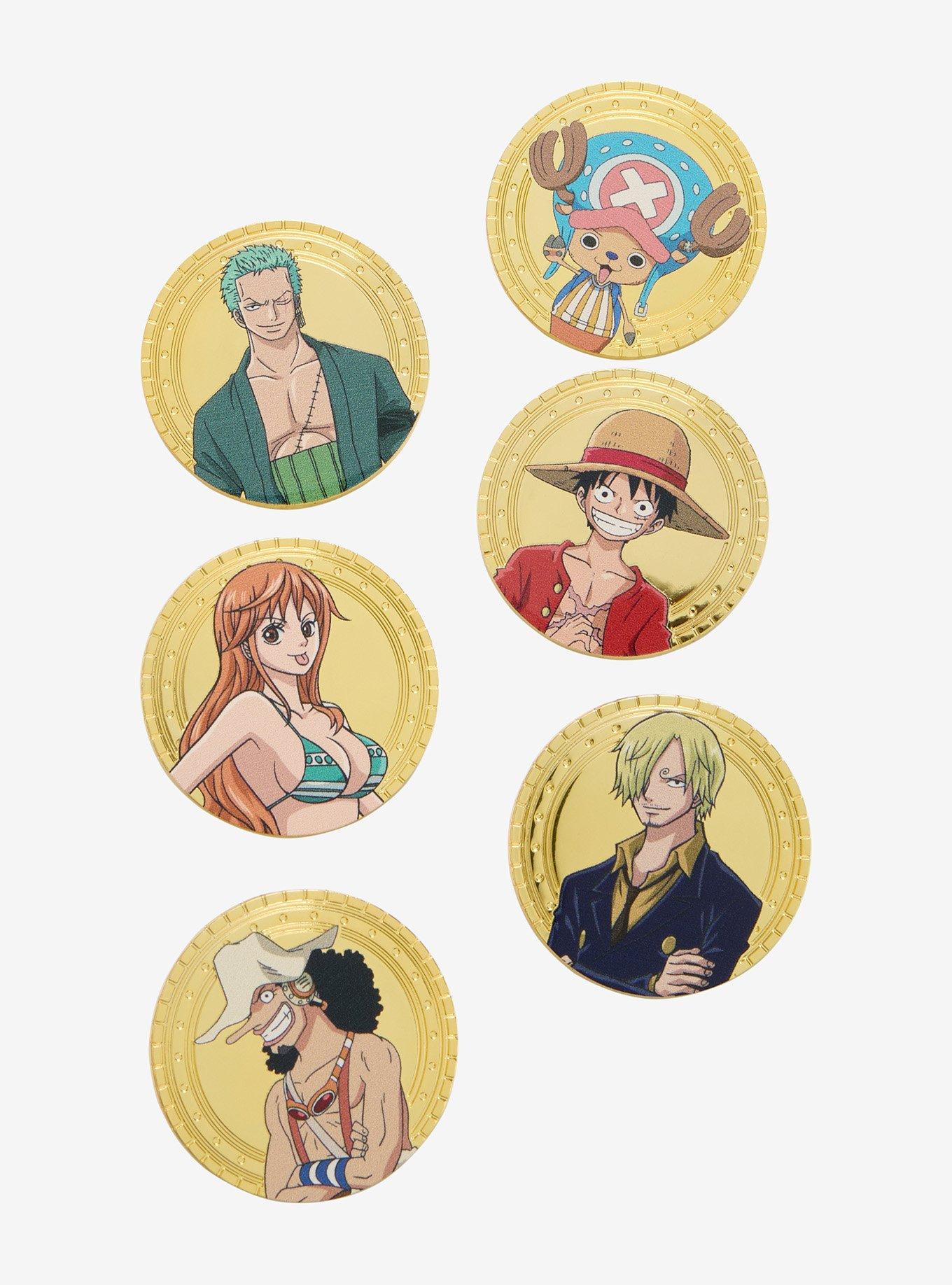 Loungefly One Piece Character Coins Blind Box Enamel Pin - BoxLunch Exclusive, , hi-res