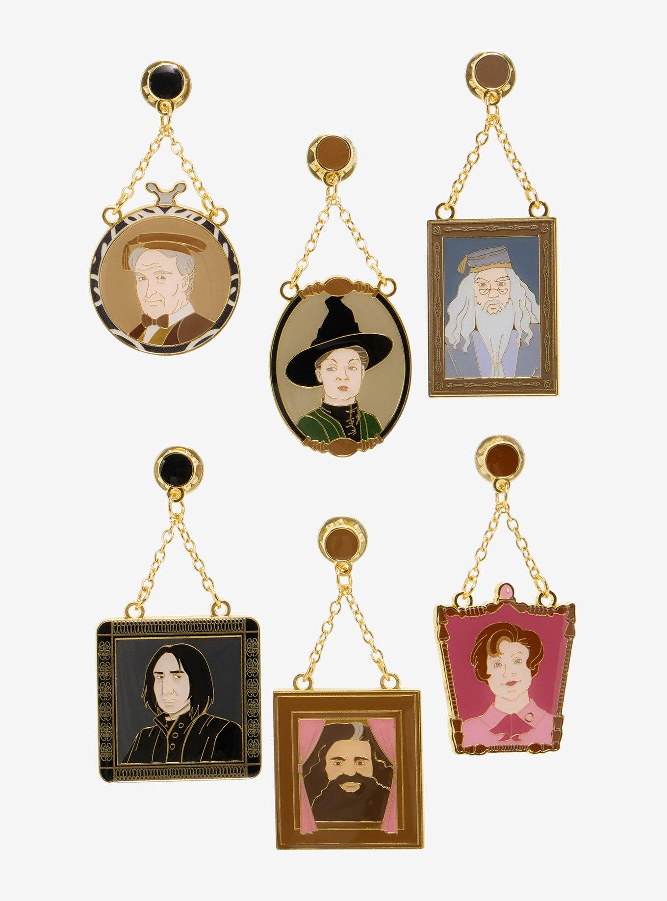 Loungefly Harry Potter Professor Portraits Blind Box Enamel Pin - BoxLunch Exclusive, , hi-res