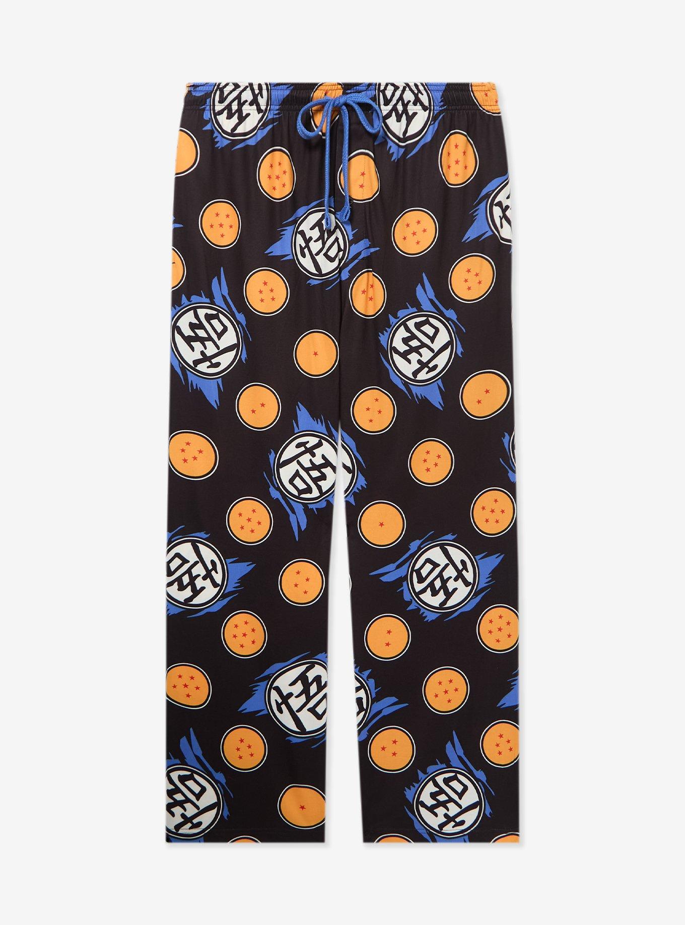 Dragon Ball Z Dragon Balls Allover Print Sleep Pants - BoxLunch Exclusive, , hi-res