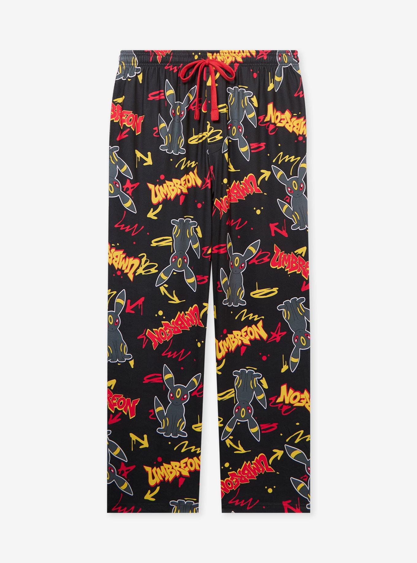 Pok&eacute;mon Umbreon Allover Print Sleep Pants - BoxLunch Exclusive, , hi-res