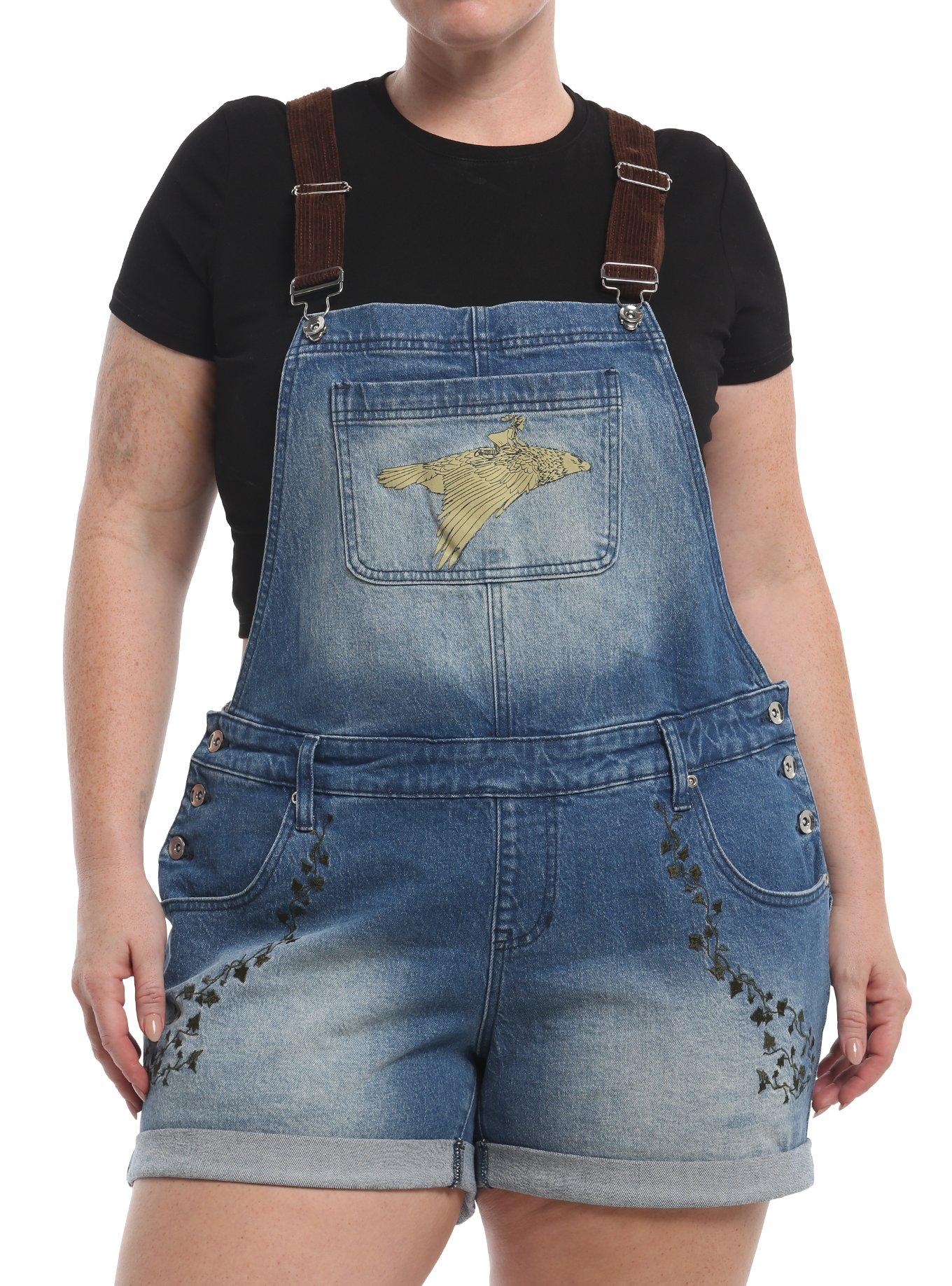 Wildwood Prue & General Denim Shortalls Plus Size