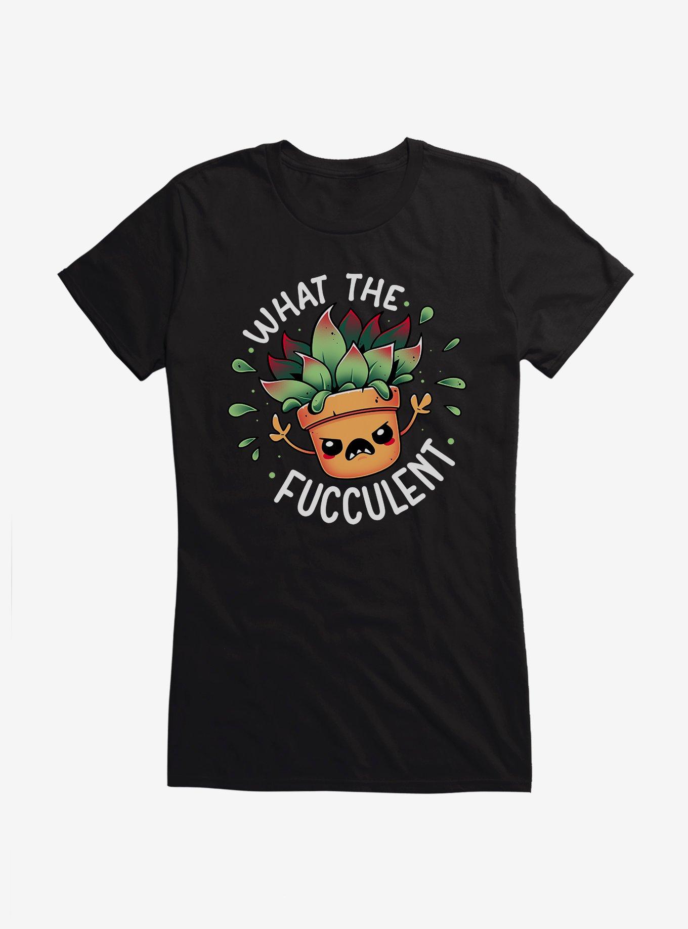 Raging Succulent What The Fucculent Girls T-Shirt, , hi-res
