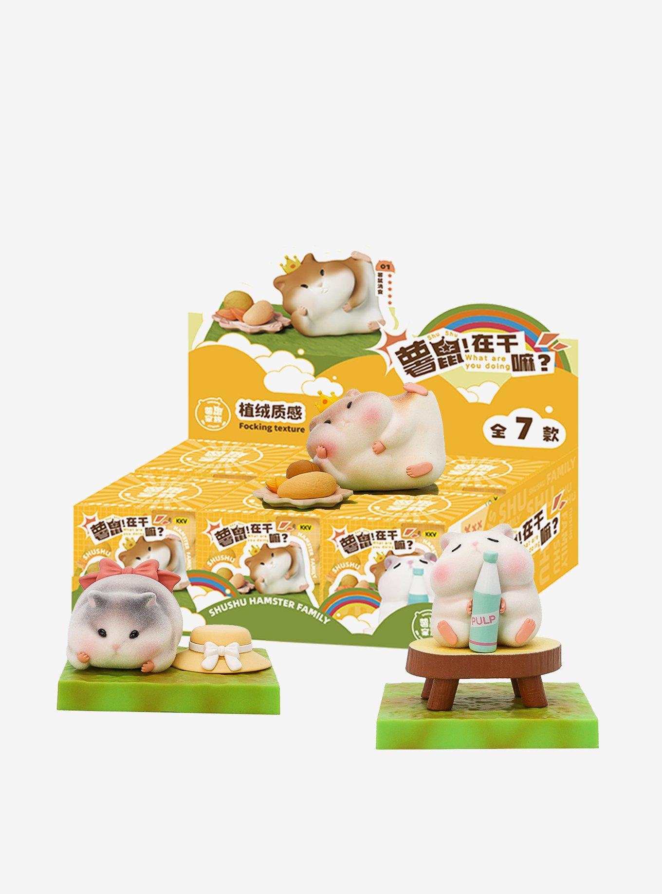 Shu Shu Hamster What Are You Doing Blind Box Figure, , hi-res