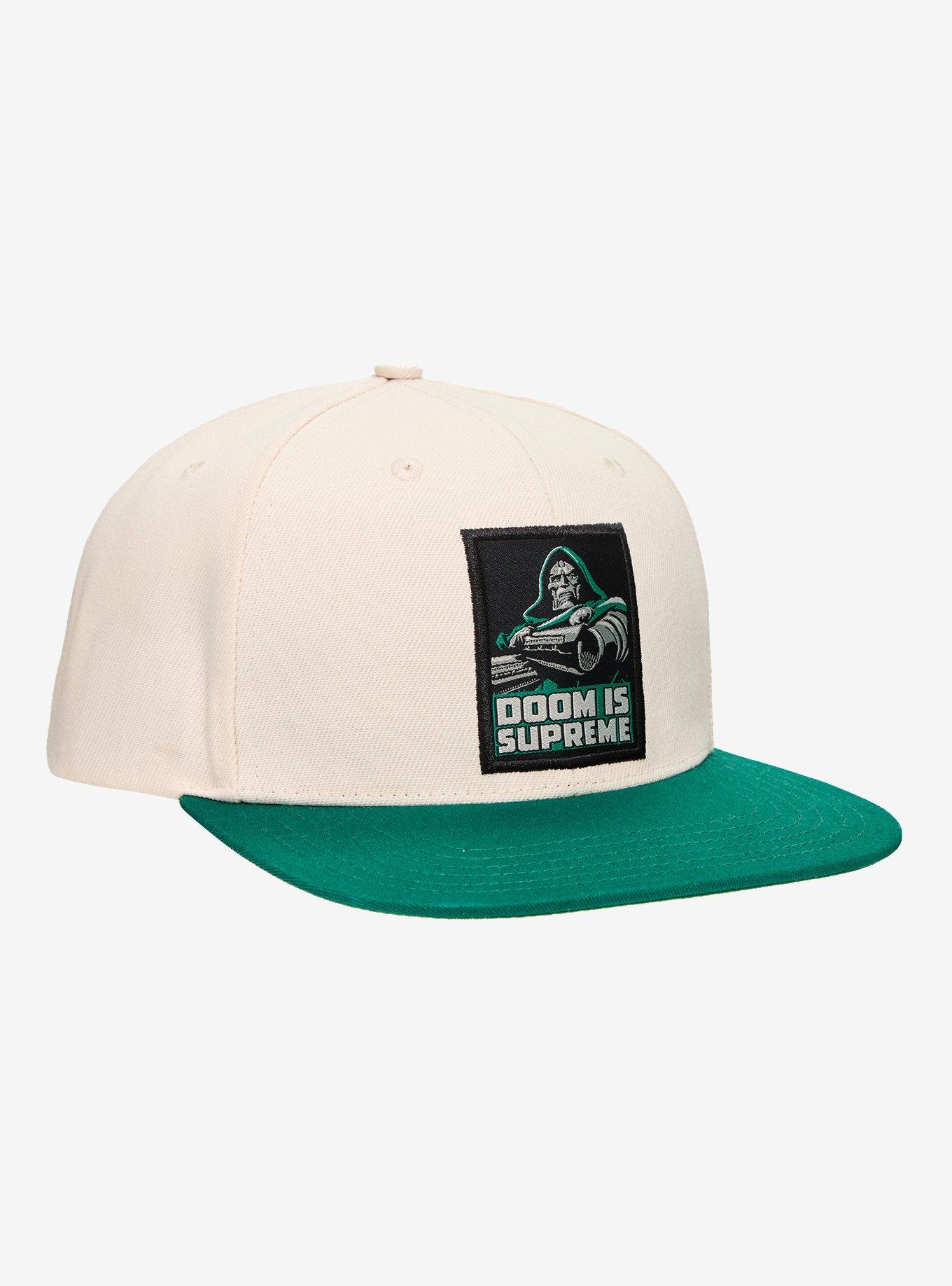 Marvel Dr. Doom Embroidered Patch Ball Cap - BoxLunch Exclusive, , hi-res