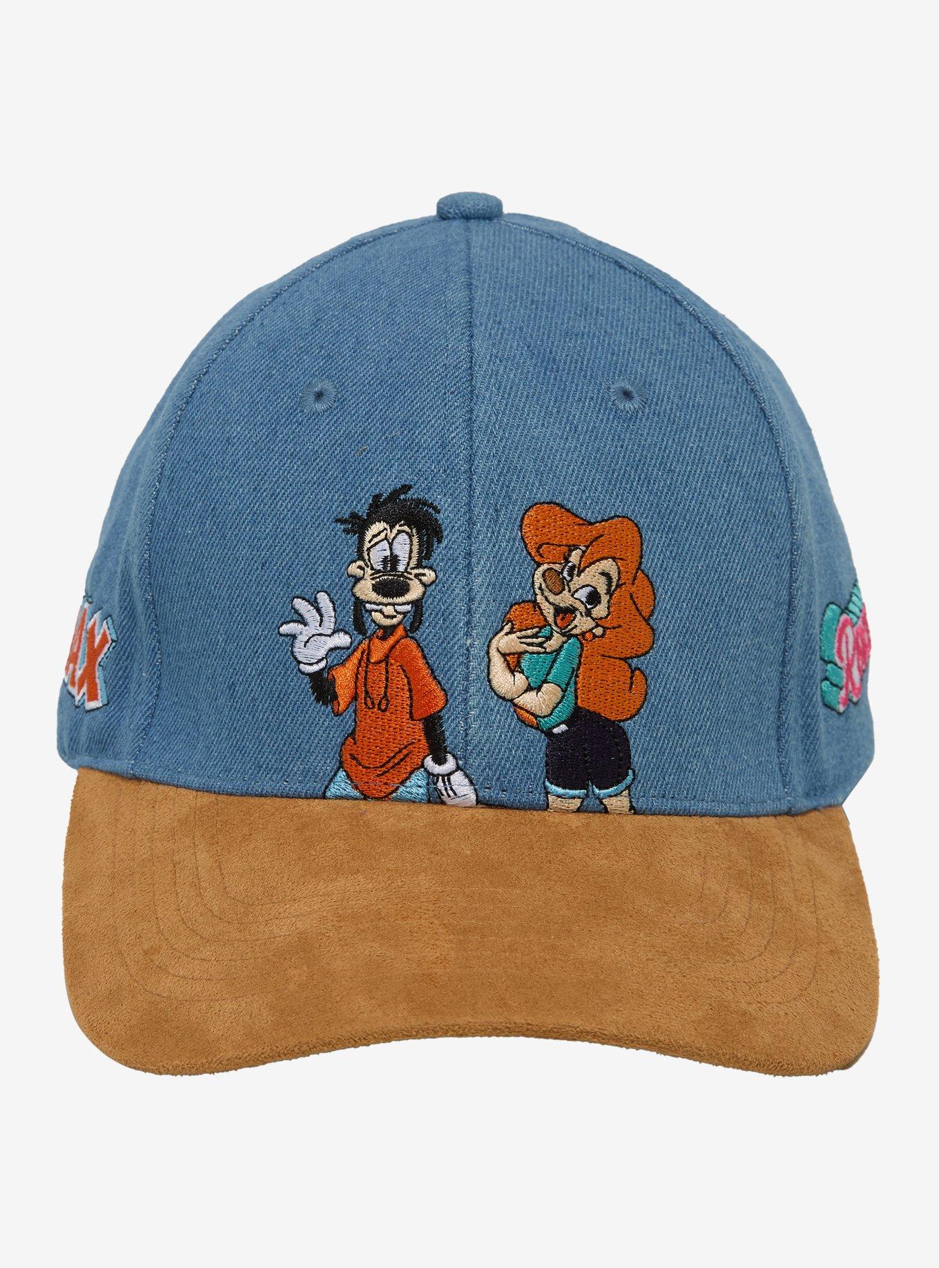 Disney A Goofy Movie Max and Roxanne Denim Ball Cap - BoxLunch Exclusive, , hi-res