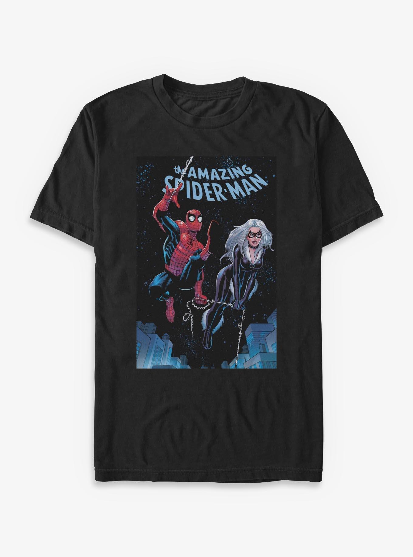 Marvel Venom Spiderman And Black Cat T-Shirt, , hi-res
