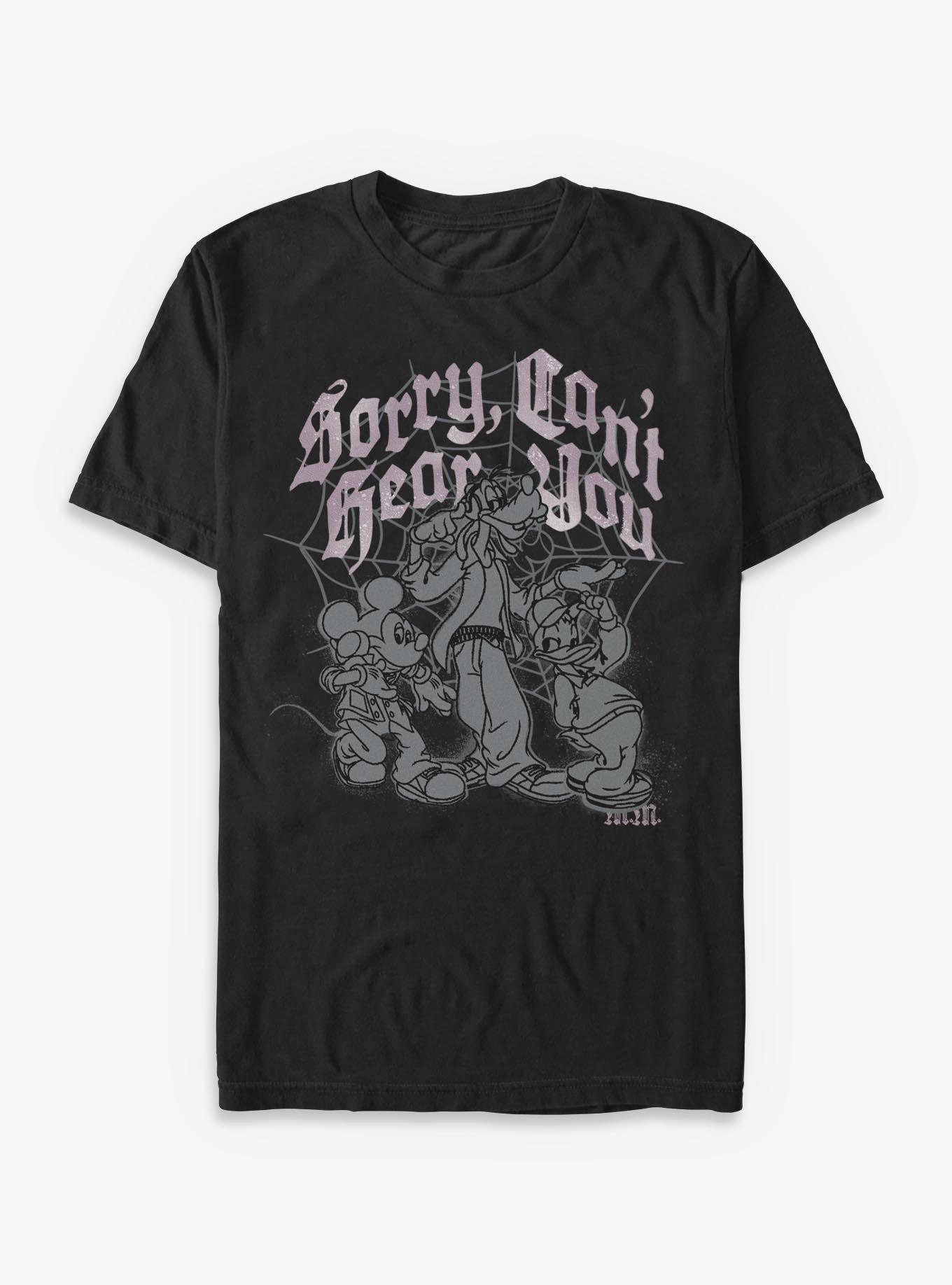 Disney Mickey Mouse Sorry Can't Hear You T-Shirt, , hi-res