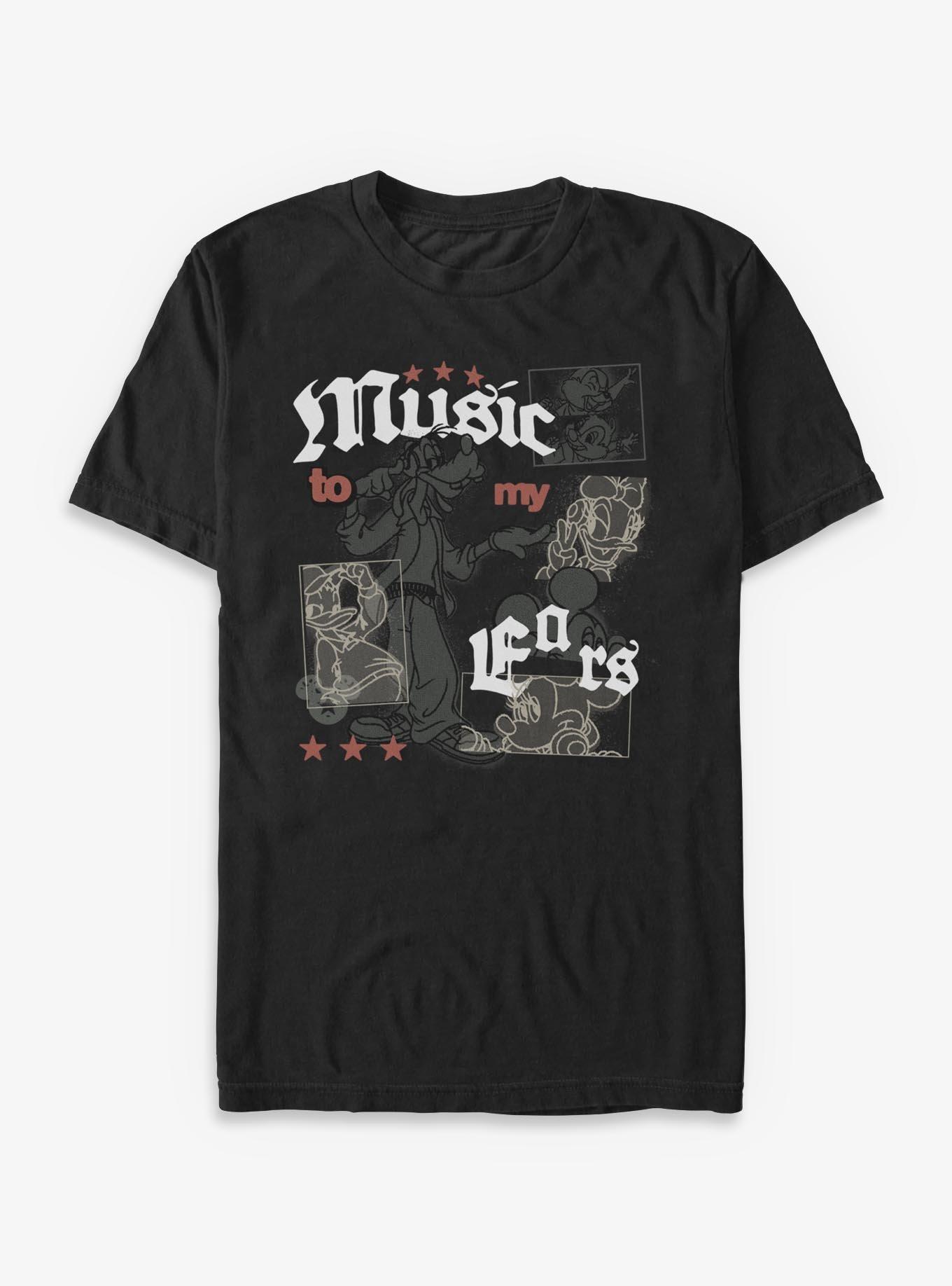 Disney Mickey Mouse Music To My Ears T-Shirt, , hi-res