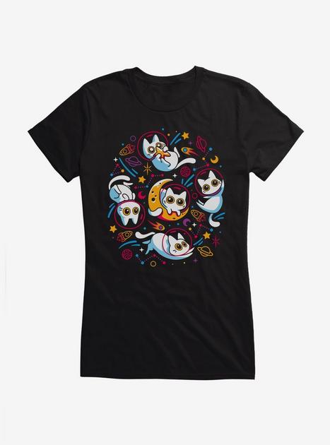 Space Cats Girls T-Shirt | Hot Topic