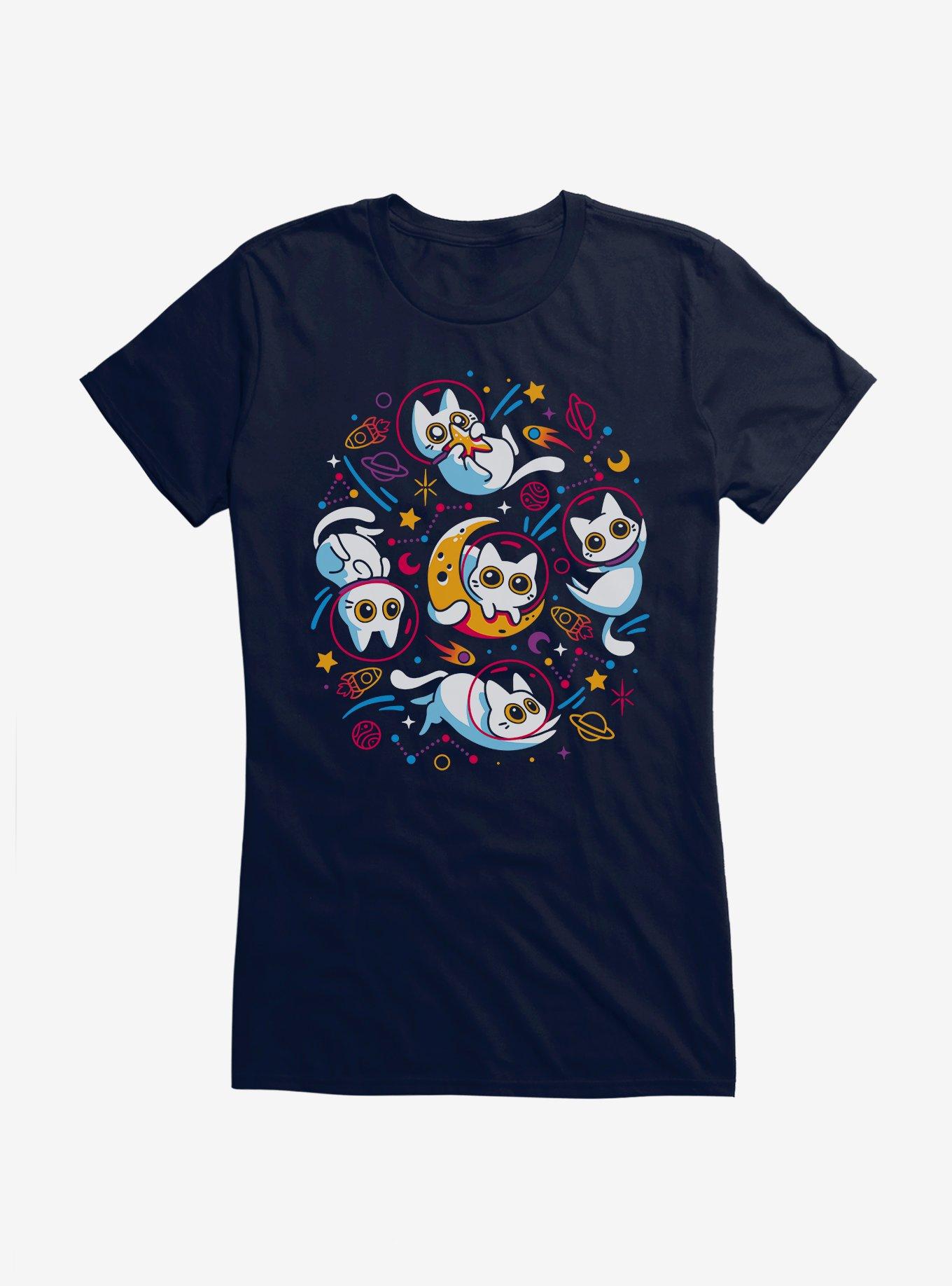 Space Cats Girls T-Shirt