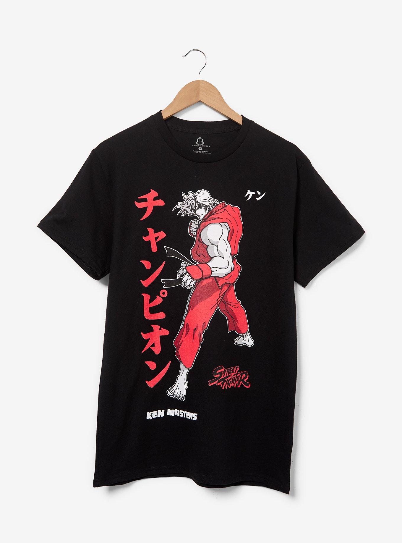 Street Fighter Ken Masters T-Shirt - BoxLunch Exclusive, , hi-res
