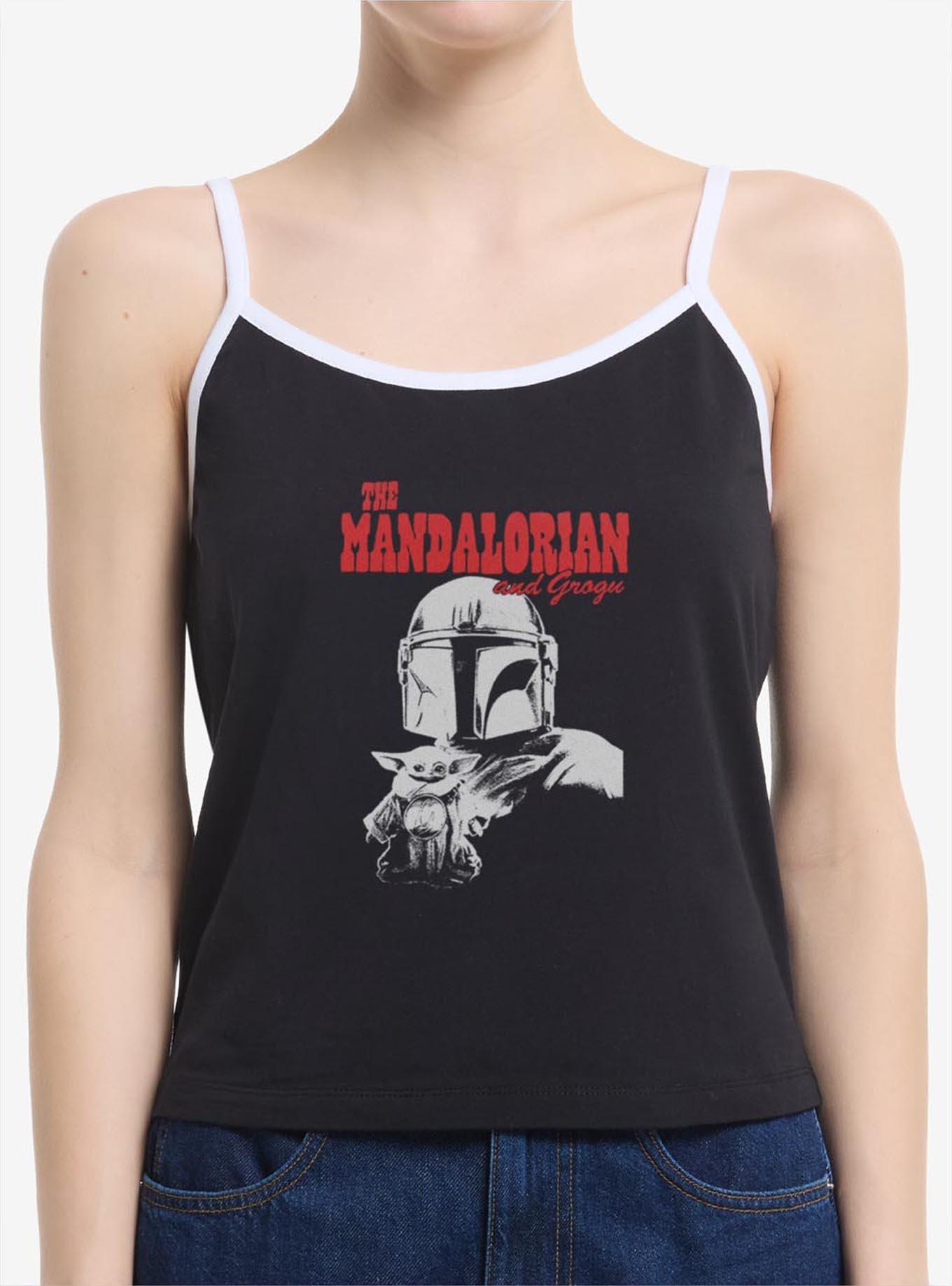 Star Wars: The Mandalorian And Grogu The Mandalorian & Grogu Duo Hunters Womens Cami Box Lunch Exclusive, , hi-res