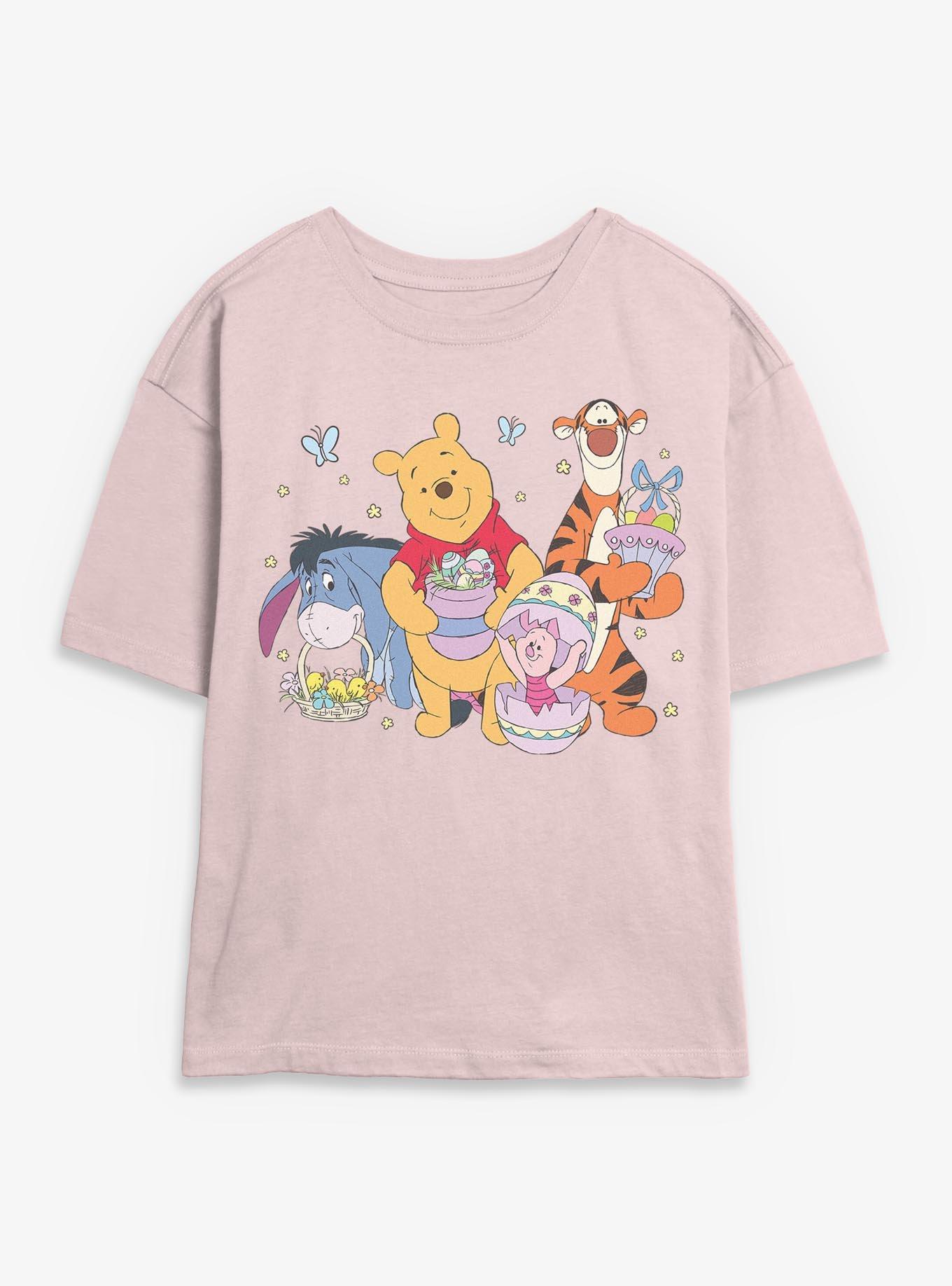 Disney Winnie The Pooh Easter Team Girls Skimmer T-Shirt