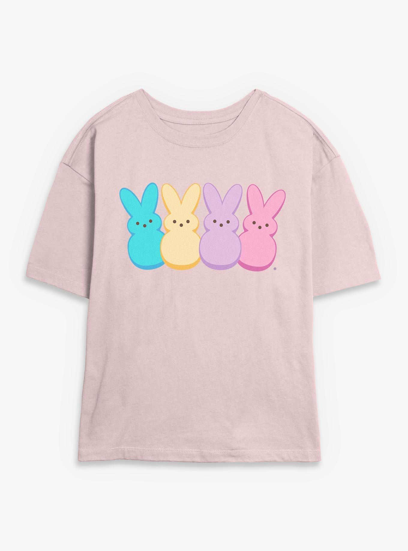Peeps Lined Up Girls Skimmer T-Shirt, , hi-res