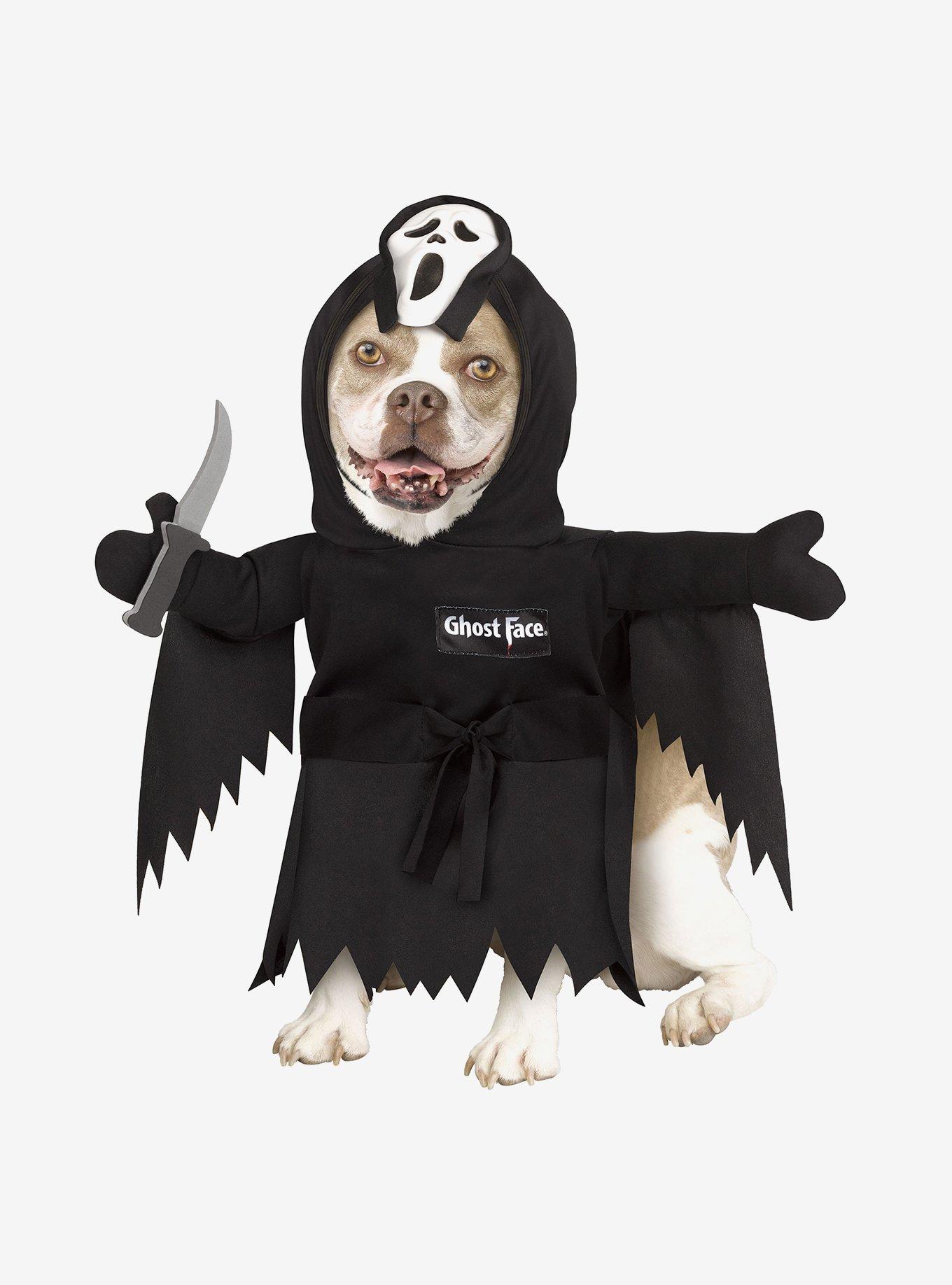 Ghost Face Pet Costume, , hi-res