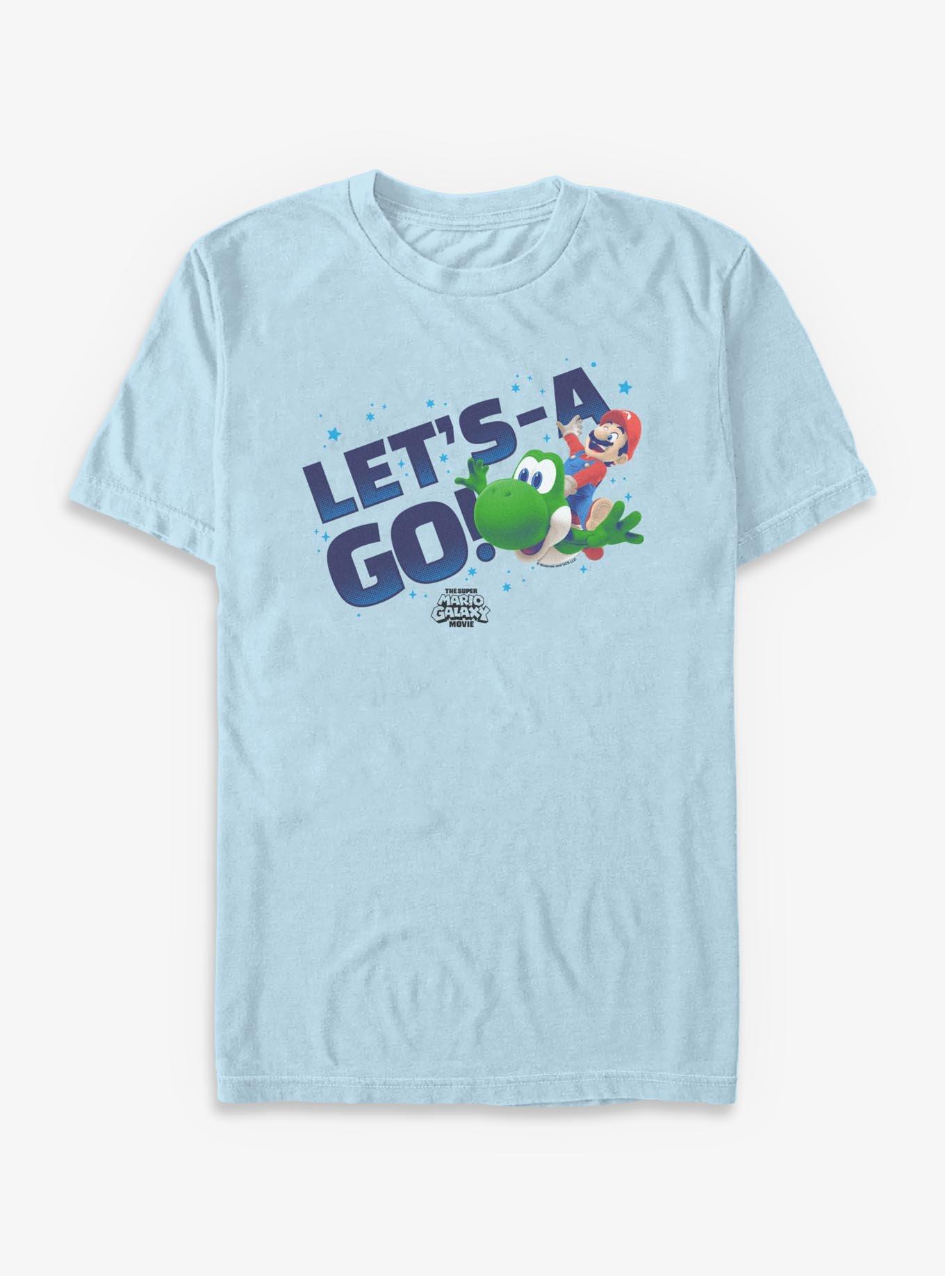 The Super Mario Galaxy Movie Friends Mario & Yoshi T-Shirt, , hi-res