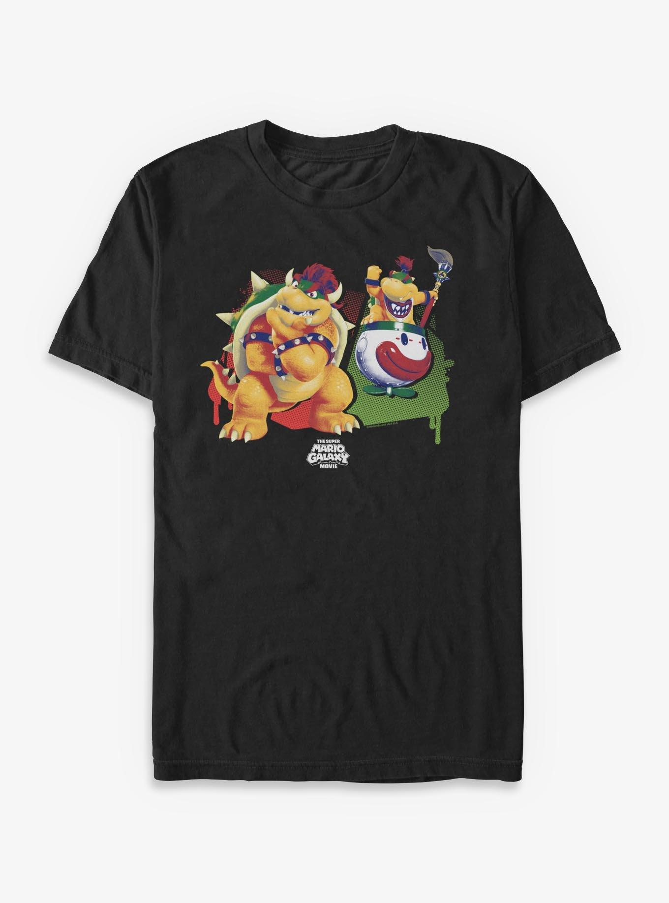 The Super Mario Galaxy Movie Bowser & Bowser Jr T-Shirt, , hi-res