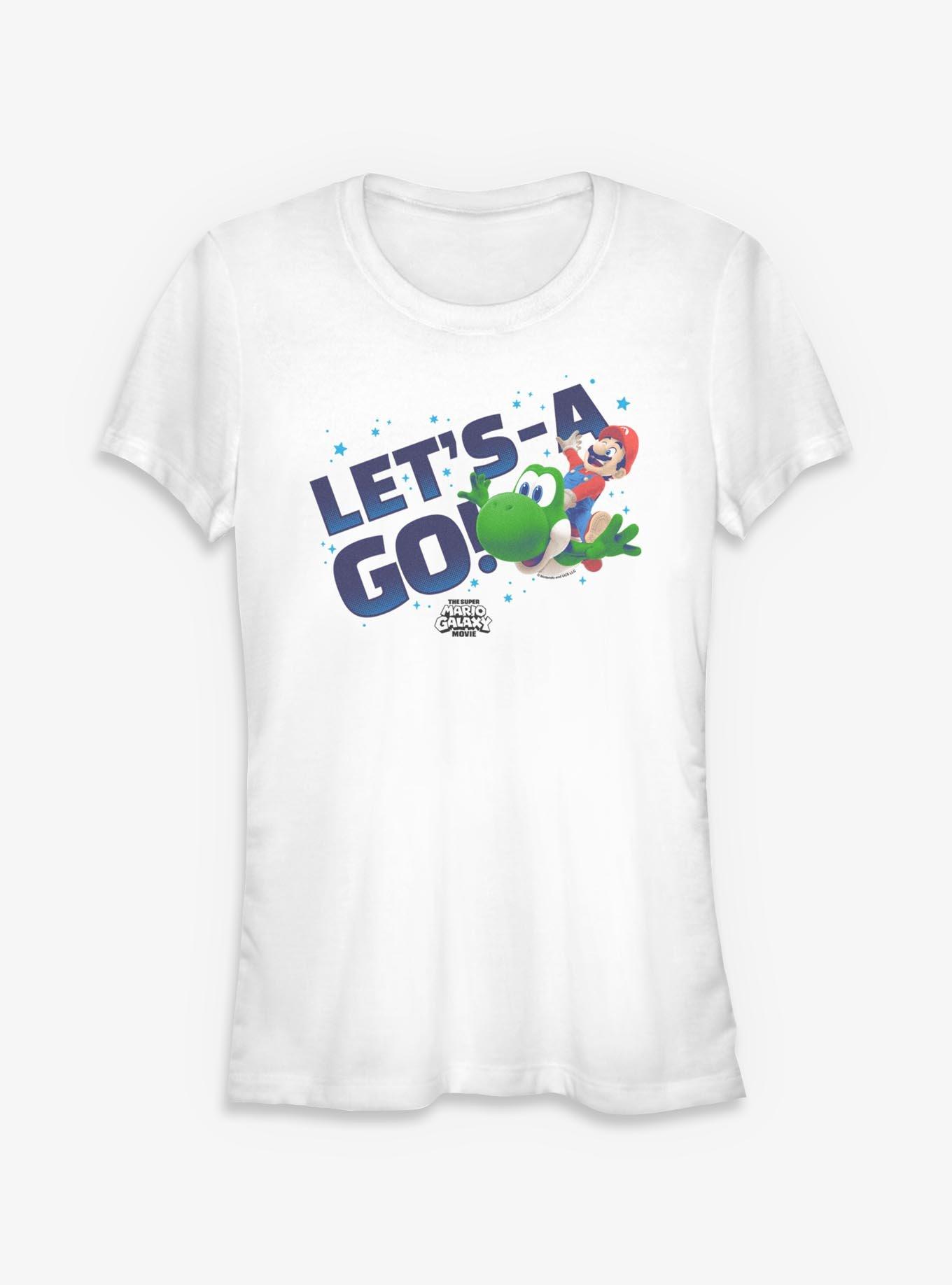 The Super Mario Galaxy Movie Friends Mario & Yoshi Girls T-Shirt, , hi-res