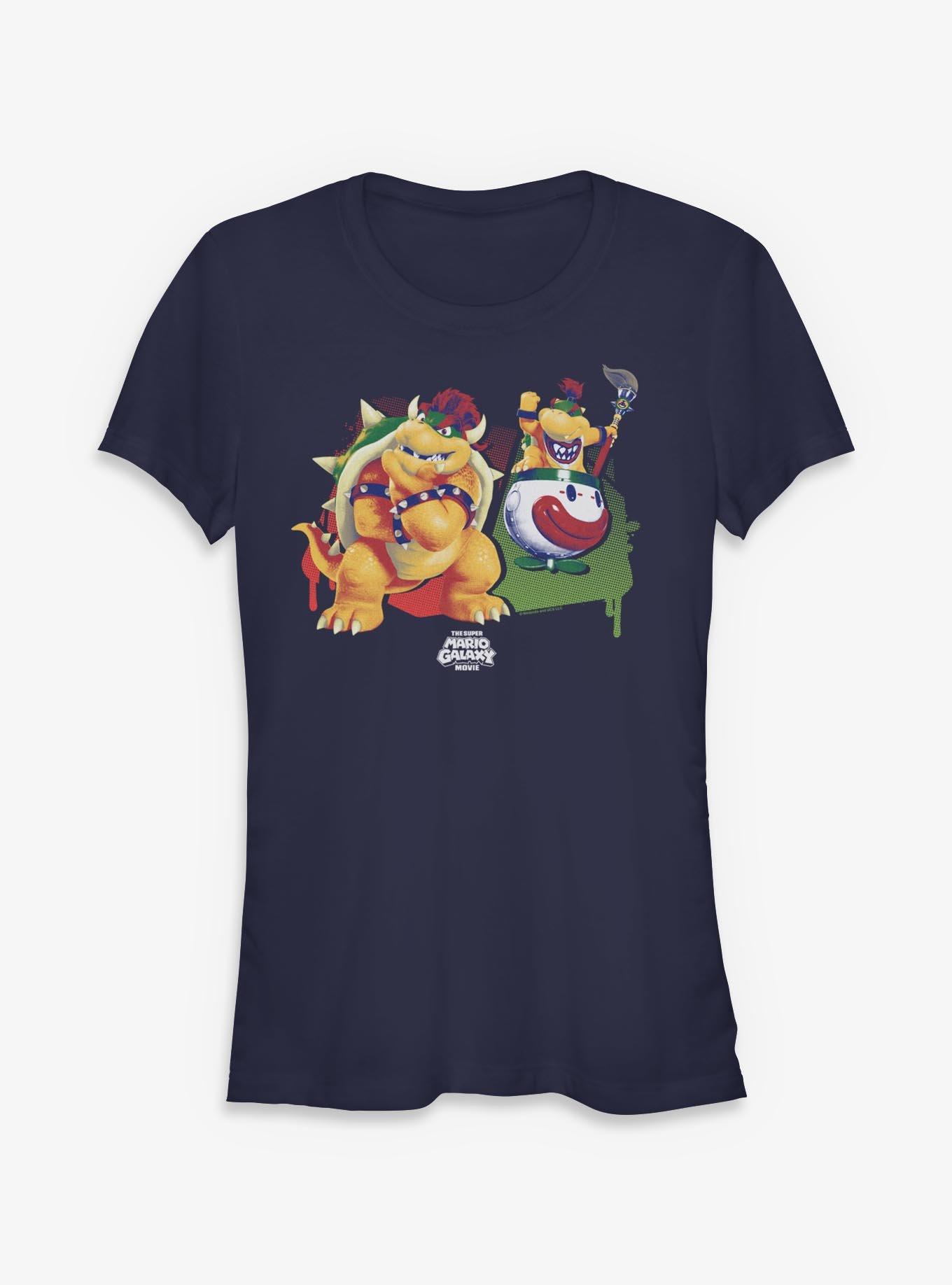 The Super Mario Galaxy Movie Bowser & Bowser Jr Girls T-Shirt, , hi-res