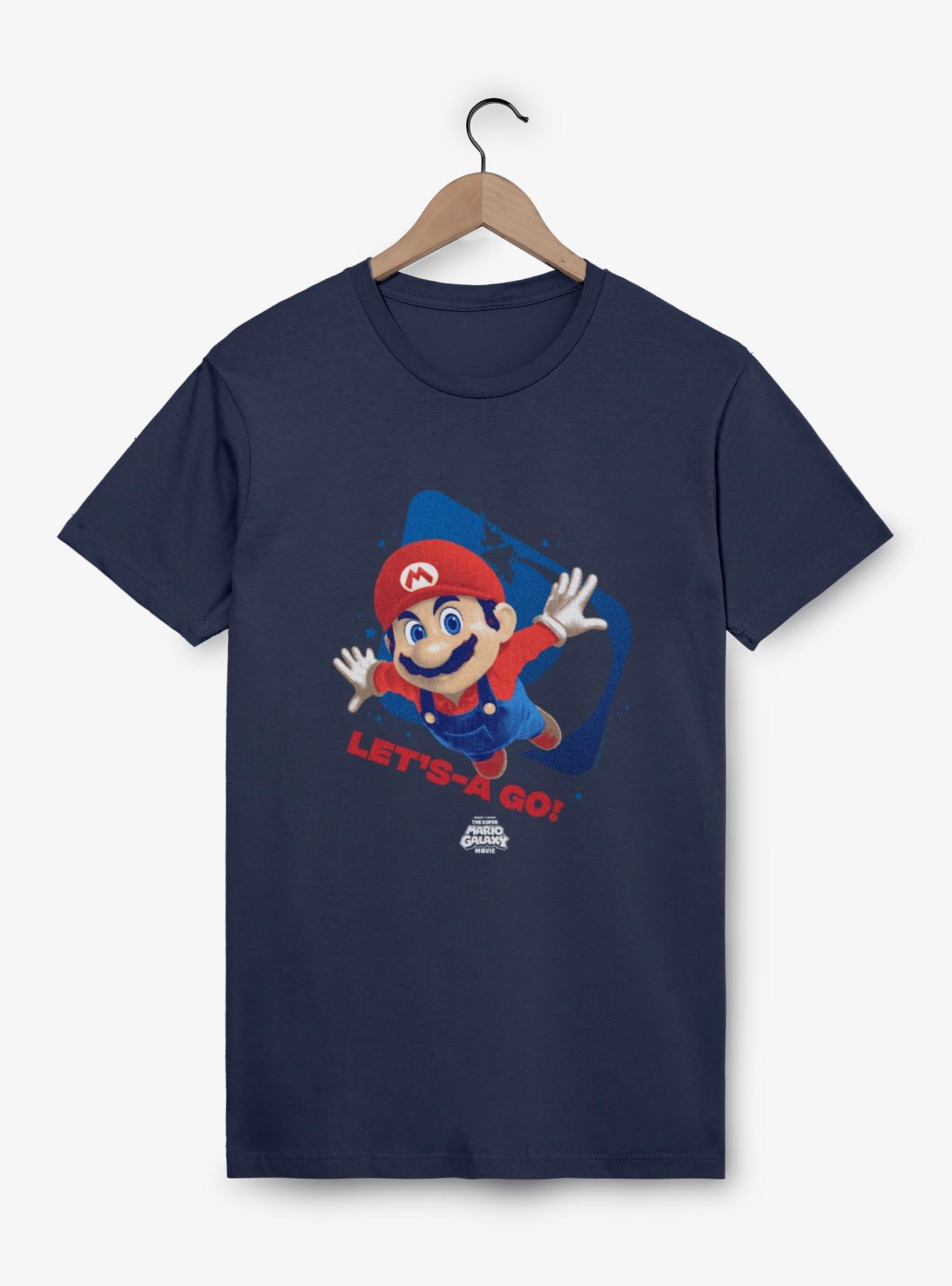 The Super Mario Galaxy Movie Let's-A Go T-Shirt