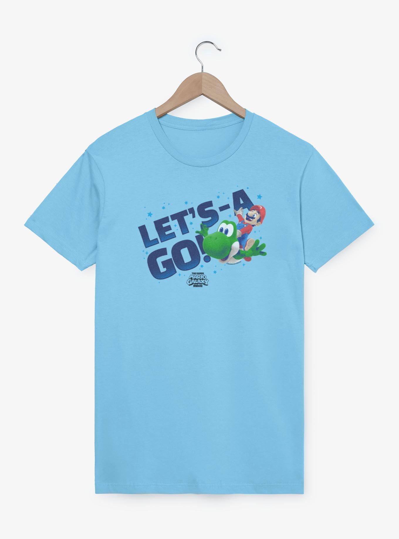 The Super Mario Galaxy Movie Let's-A Go Yoshi T-Shirt, , hi-res