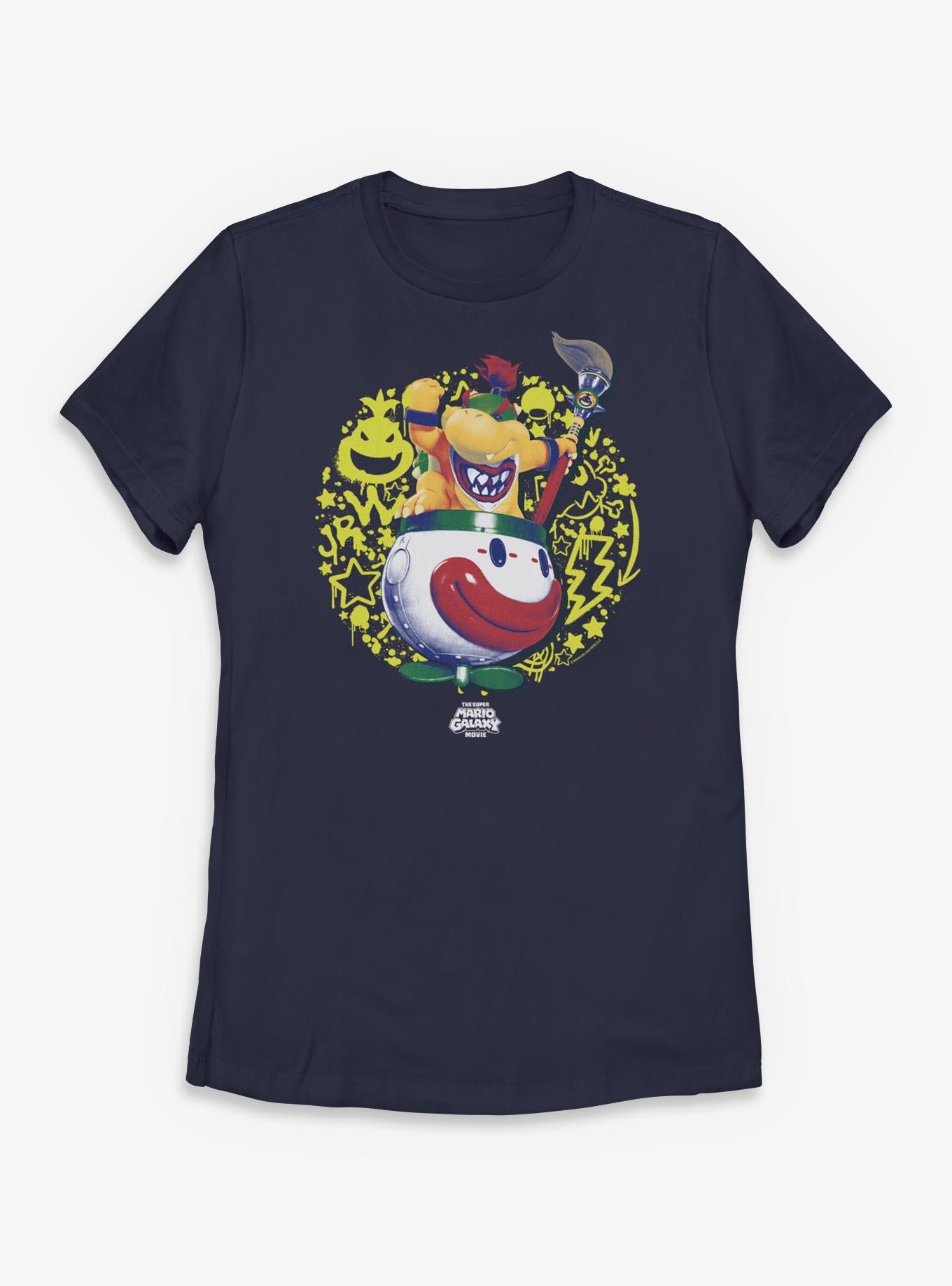 The Super Mario Galaxy Movie Bowser Jr. Icons Womens T-Shirt, , hi-res