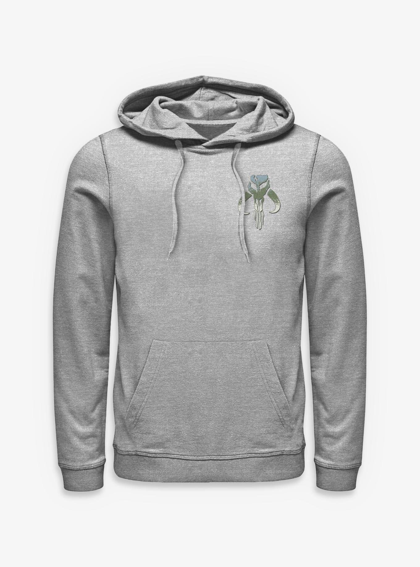Star Wars The Mandalorian & Grogu Comic Bounty Hunters Hoodie Hot Topic Exclusive