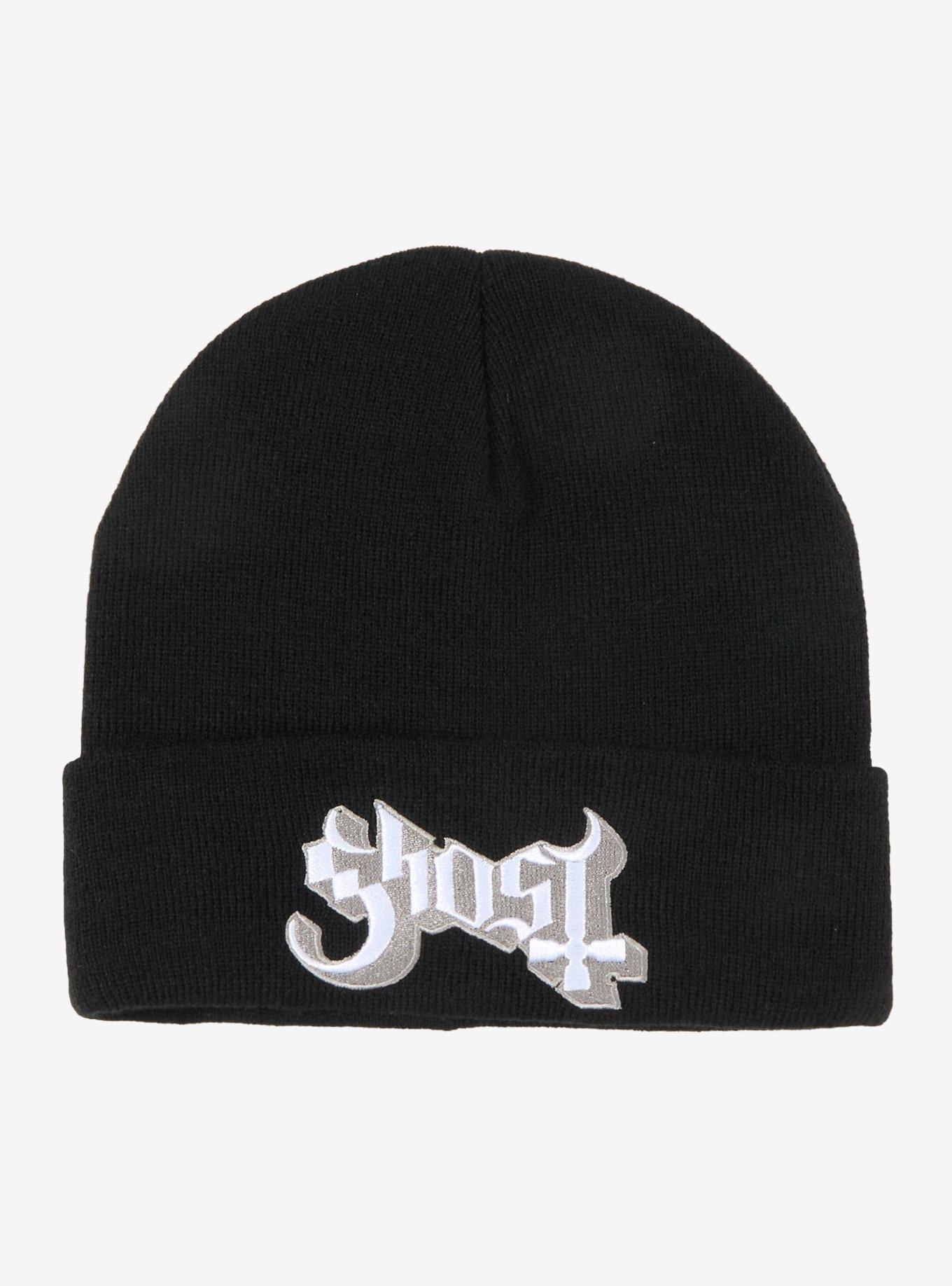 Ghost Logo Beanie, , hi-res
