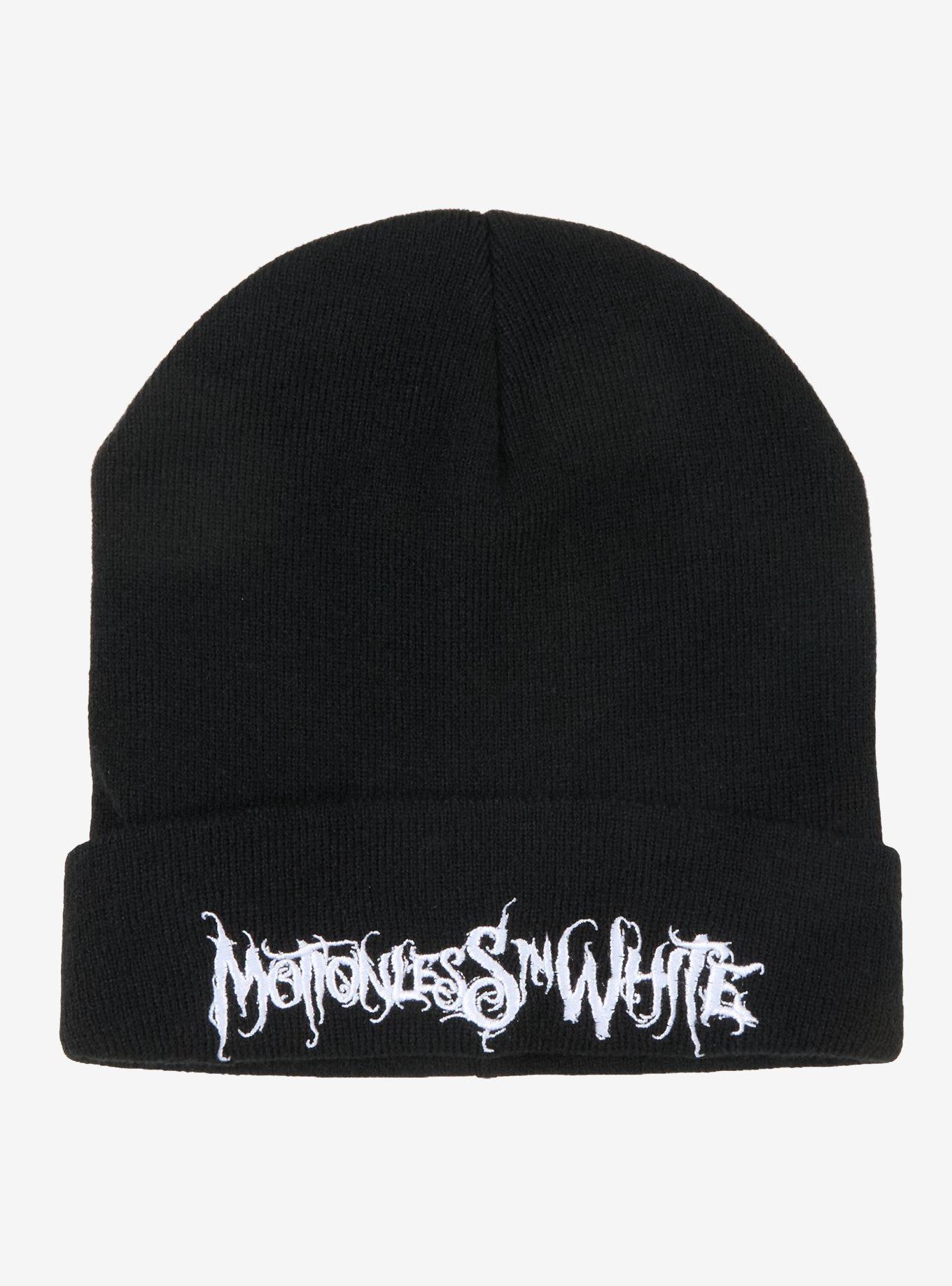 Motionless In White Logo Beanie, , hi-res