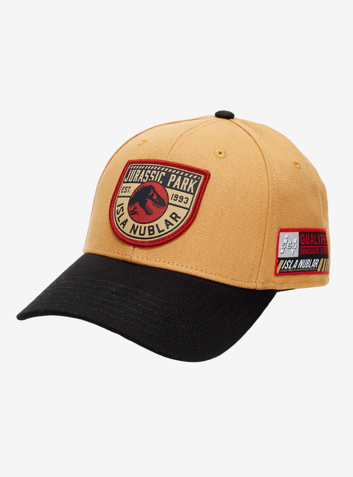 Jurassic Park Isla Nublar Patch Snapback Hat, , hi-res